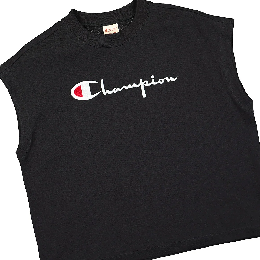 Crewneck Sleeveless T-Shirt - Image 3