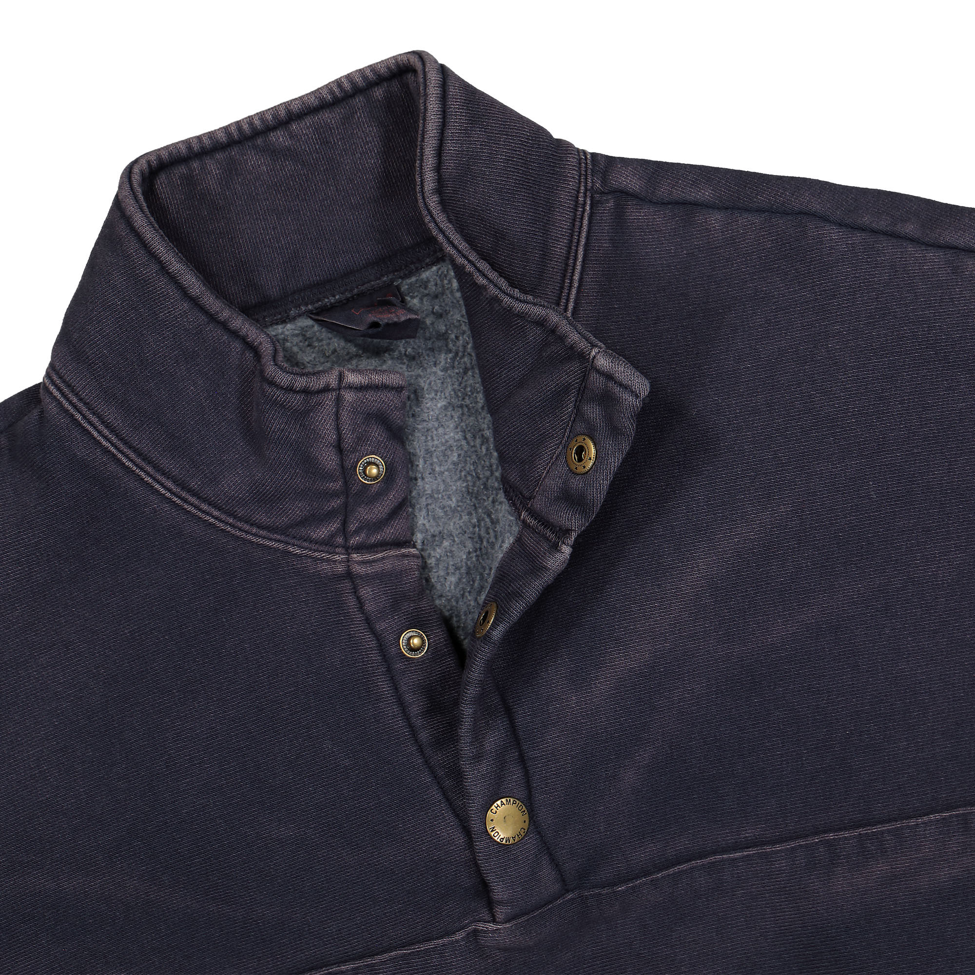 Half Buttoned Sweatshirt - Image 3