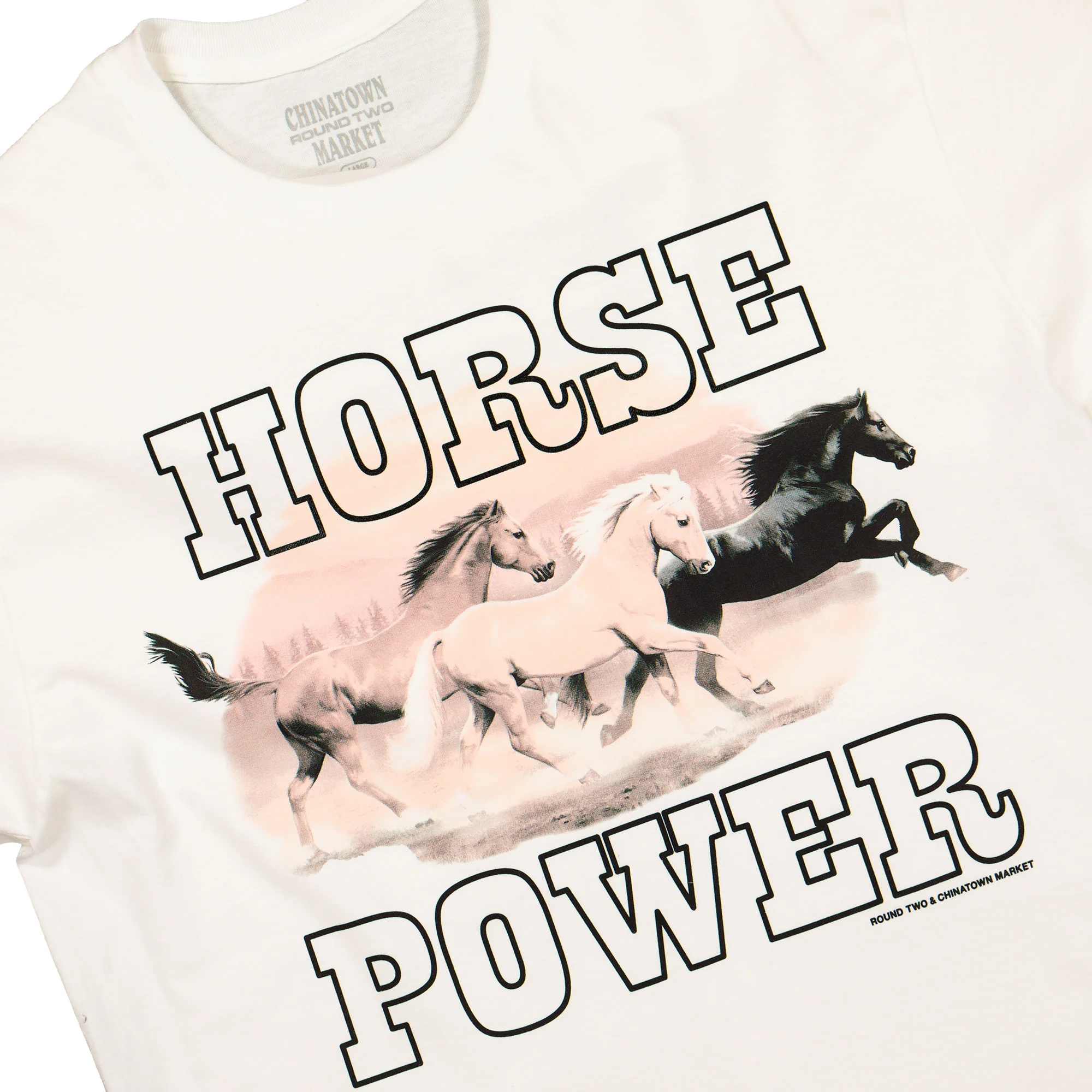 Round Two UV Horse Power T-Shirt - Image 3