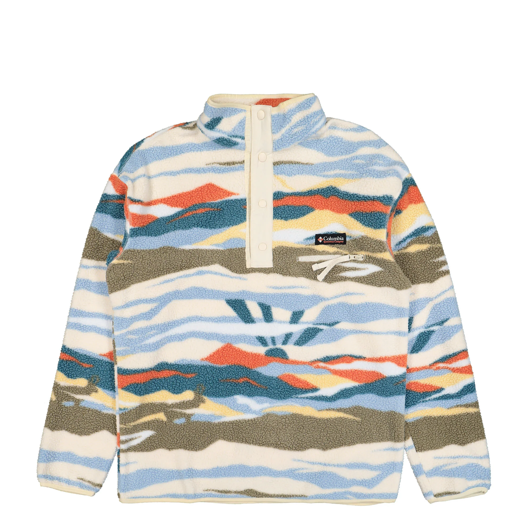 Helvetia II Printed Half Snap Fleece