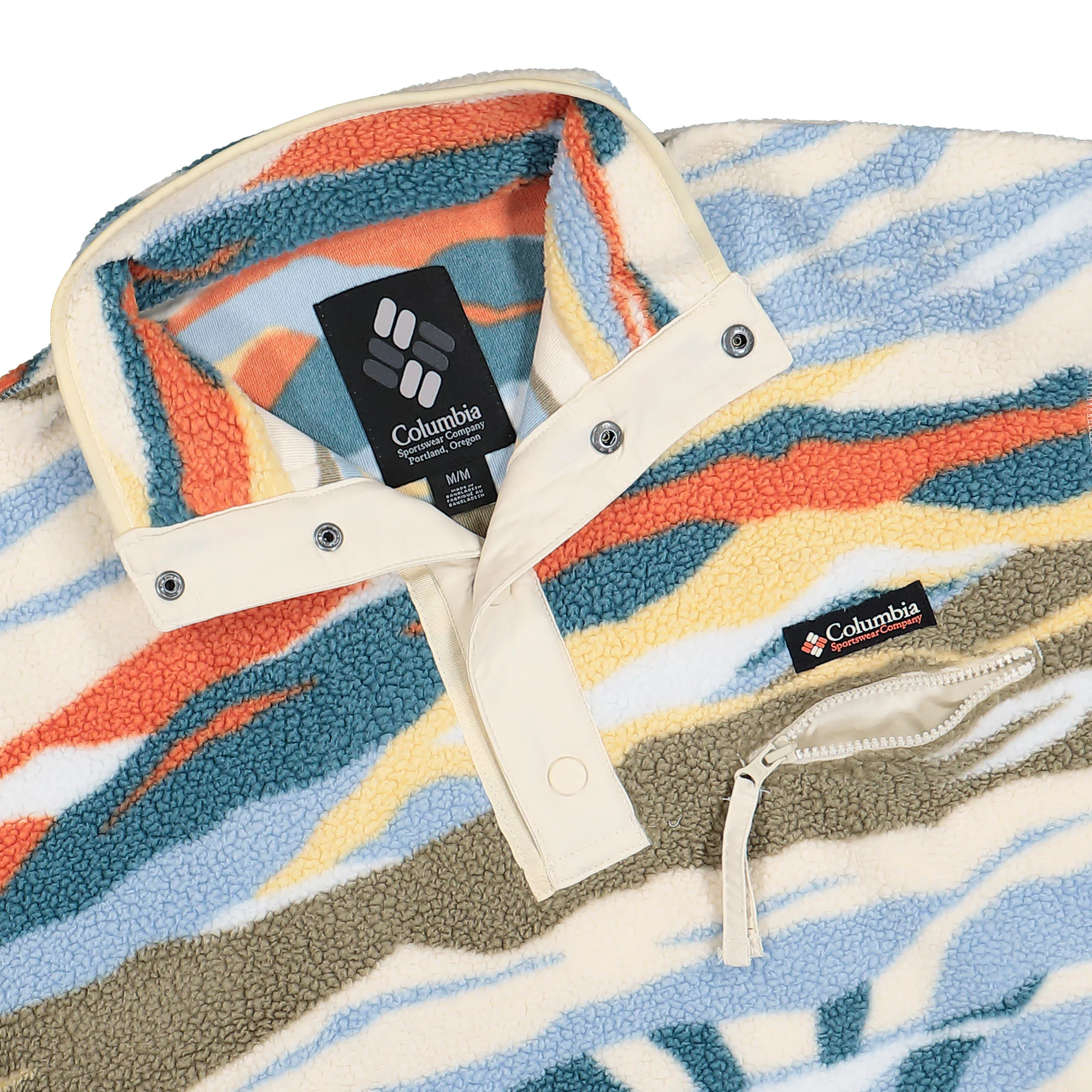 Helvetia II Printed Half Snap Fleece - Image 5