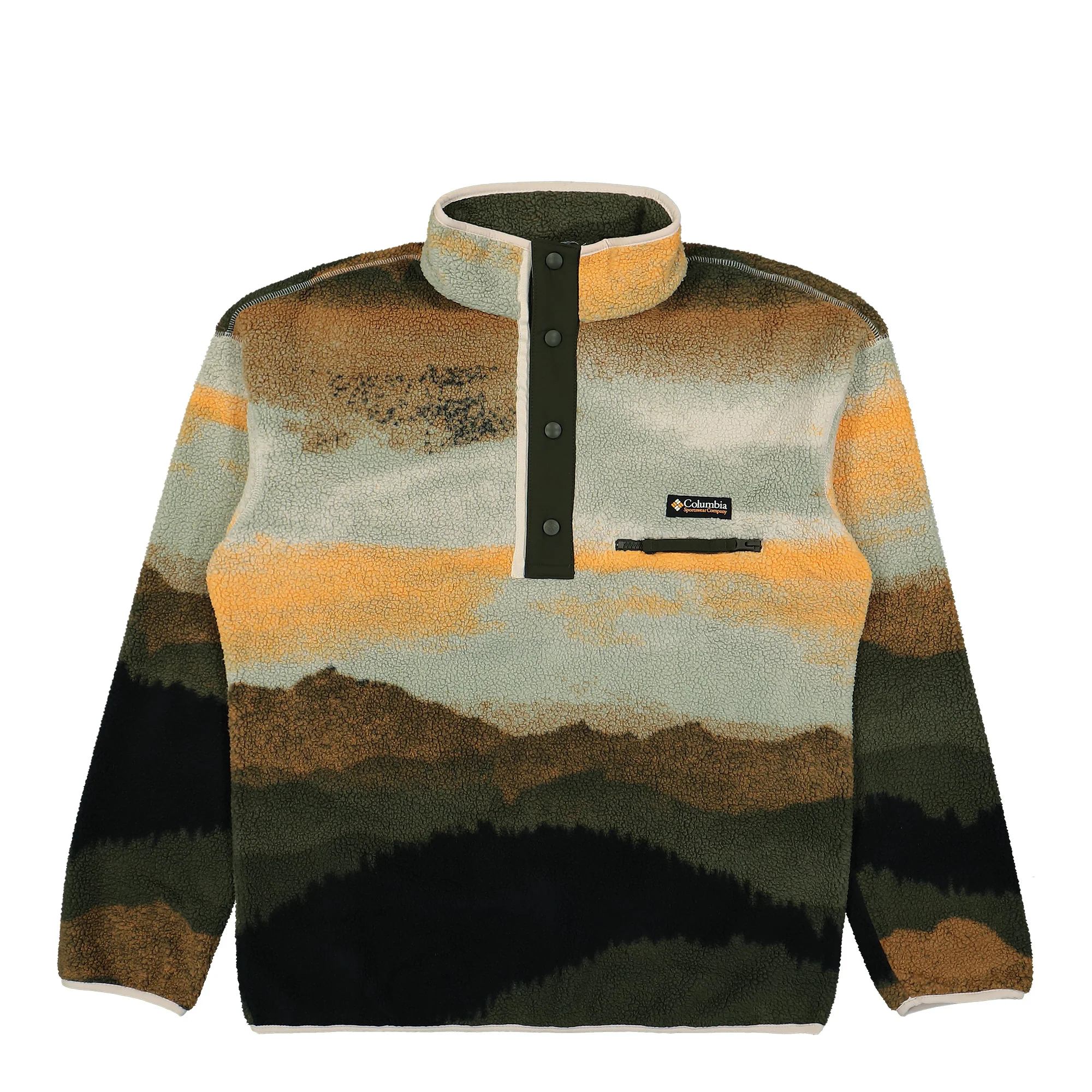 Helvetia II Printed Half Snap Fleece