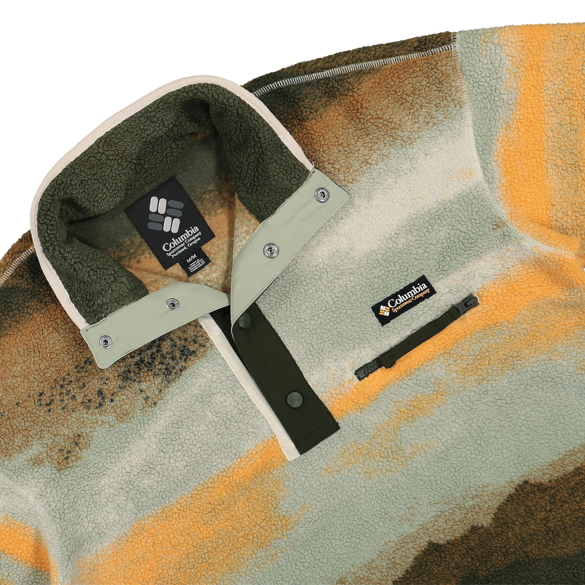 Helvetia II Printed Half Snap Fleece - Image 3