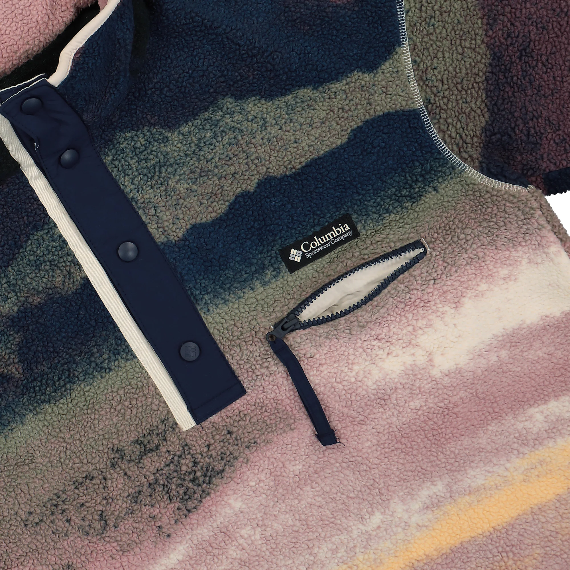 Helvetia II Printed Half Snap Fleece - Image 4