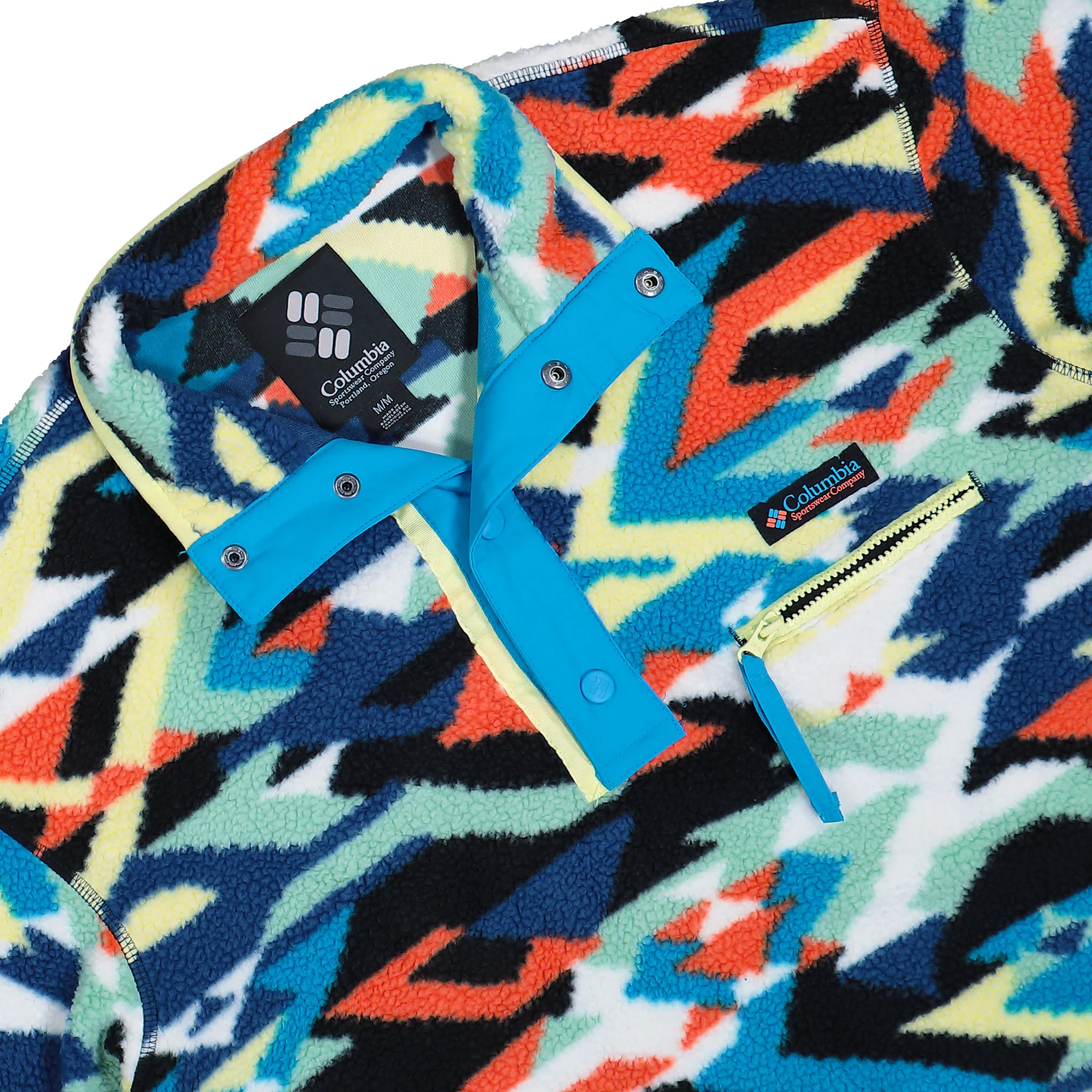 Helvetia II Printed Half Snap Fleece - Image 3