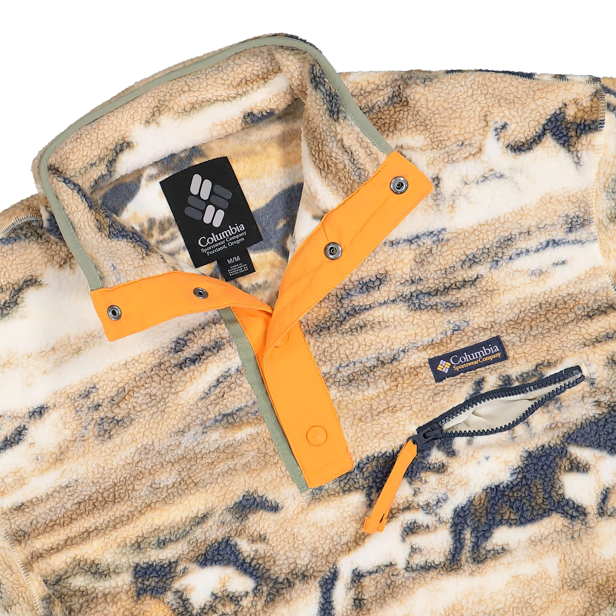 Helvetia II Printed Half Snap Fleece - Image 3