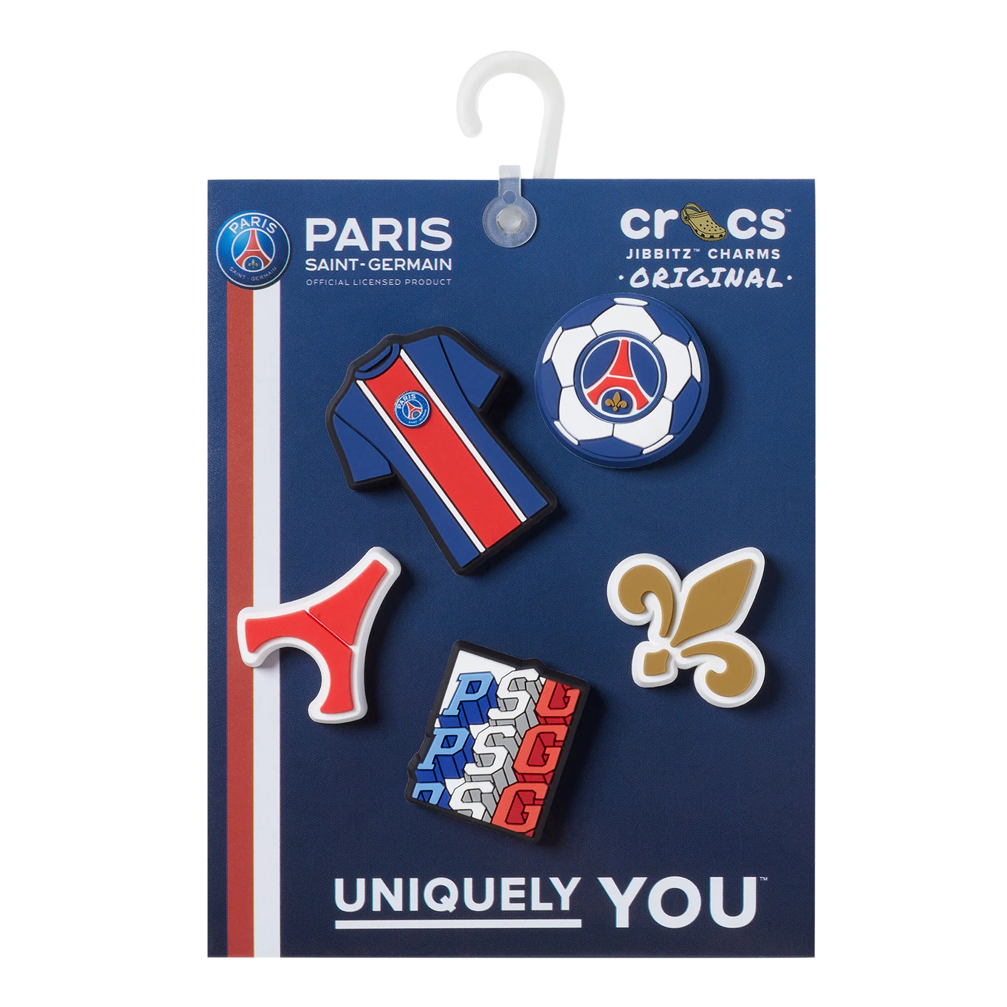 Paris Saint Germain Jibbitz 5 Pack - Image 2