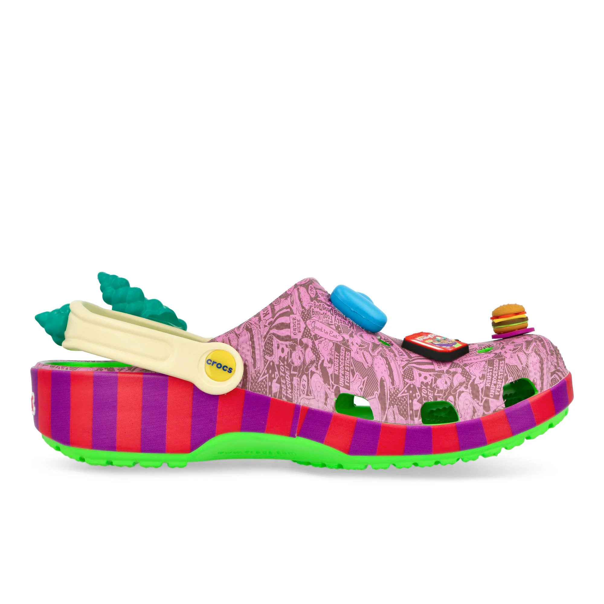 The Simpsons Krusty The Clown Classic Clog - Image 2