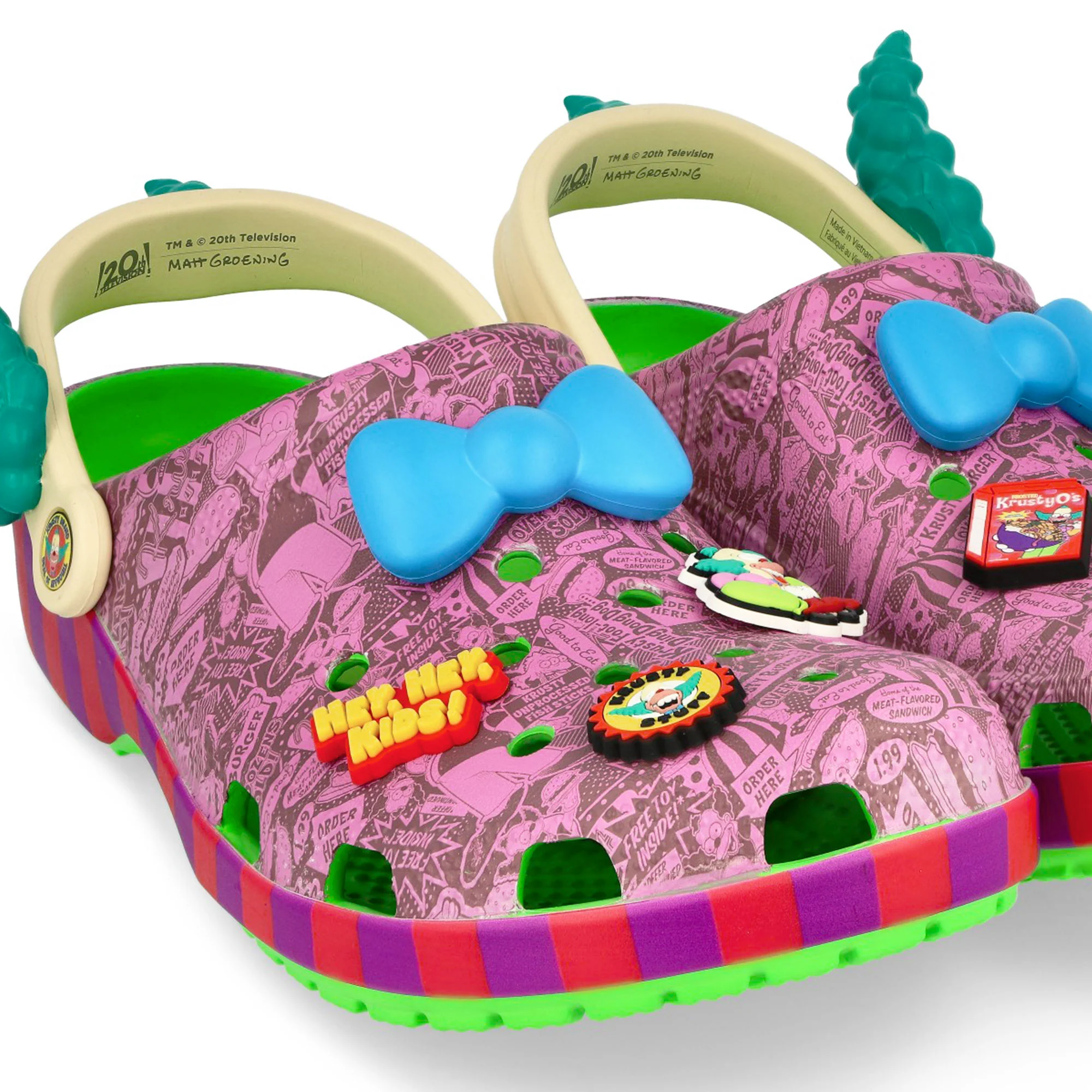 The Simpsons Krusty The Clown Classic Clog - Image 3