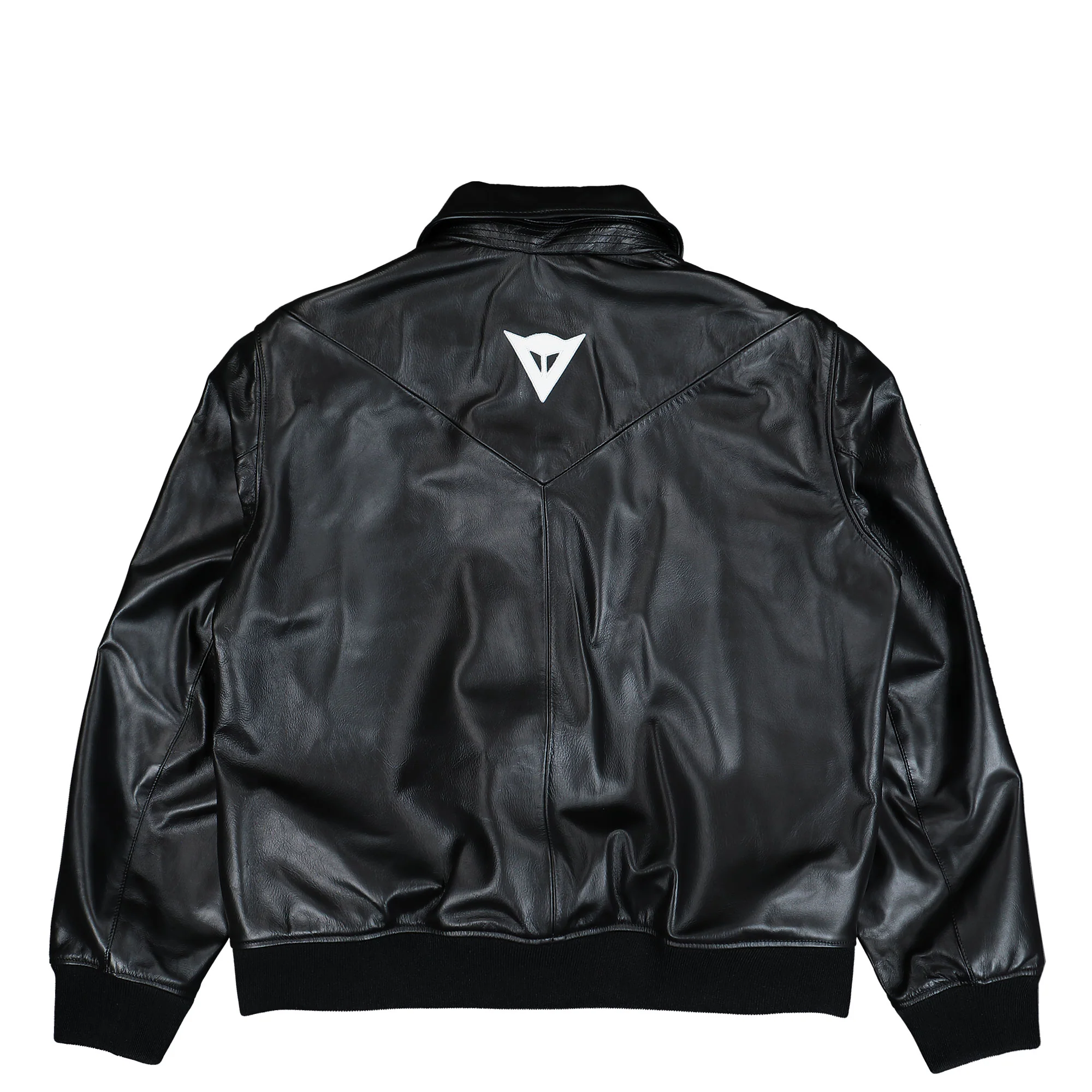 Leather Bomber Jacket - Image 2
