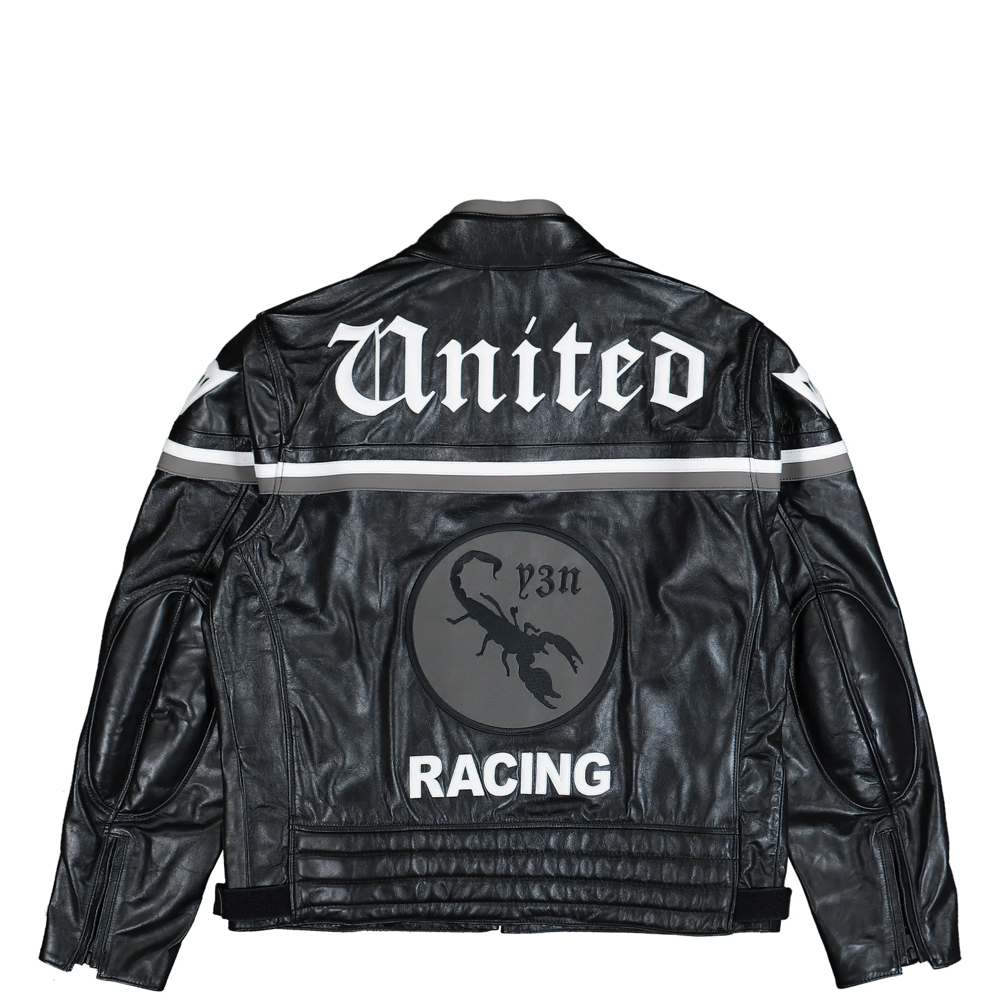 Leather Racer Jacket - Image 2