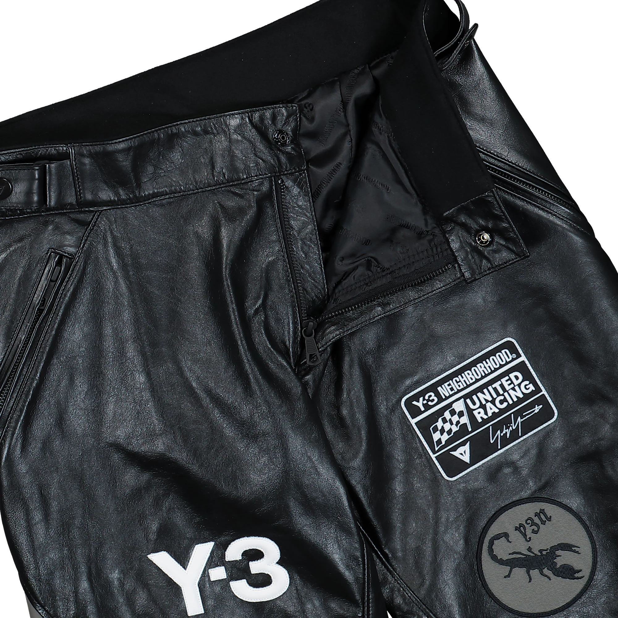 Leather Racer Pants - Image 4