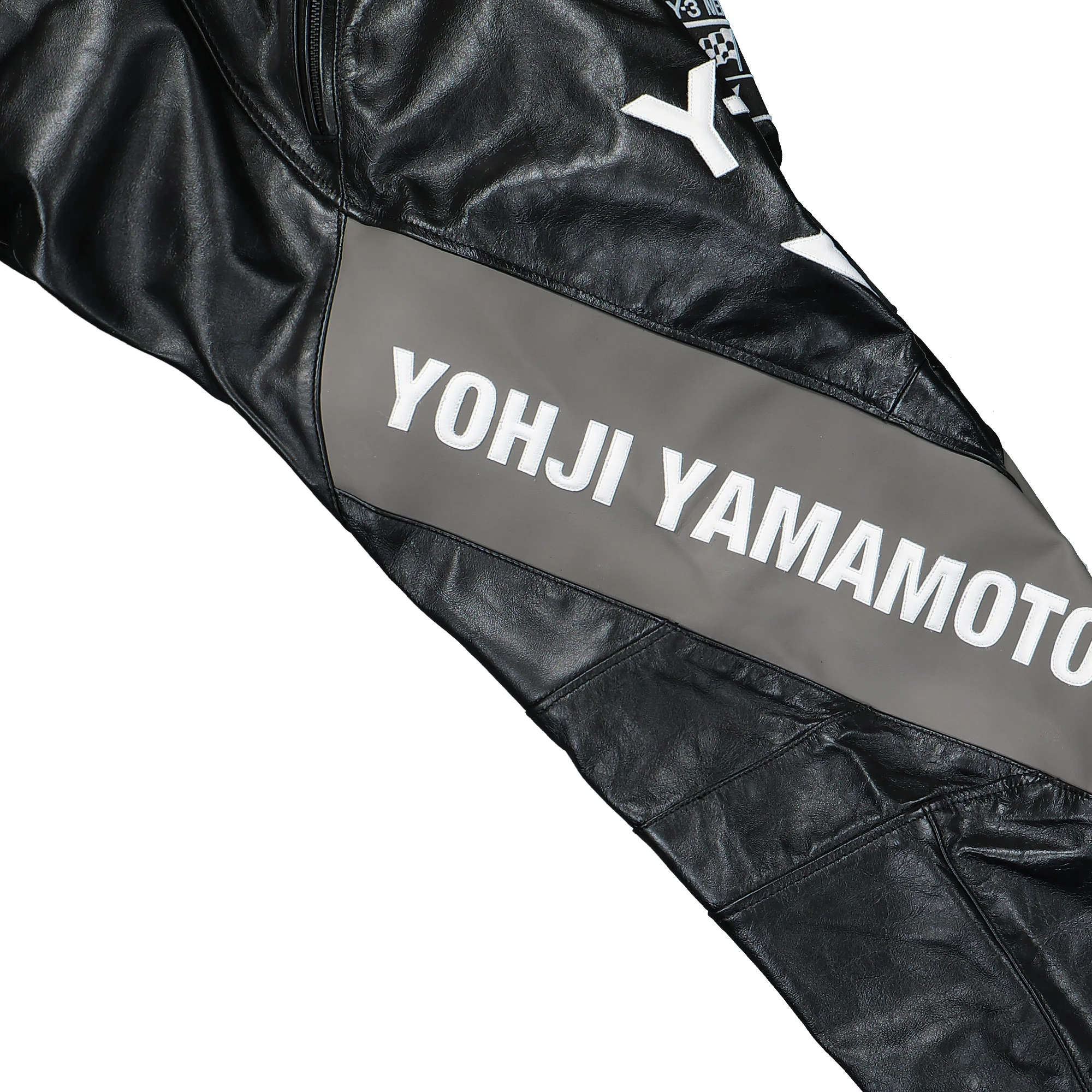 Leather Racer Pants - Image 5