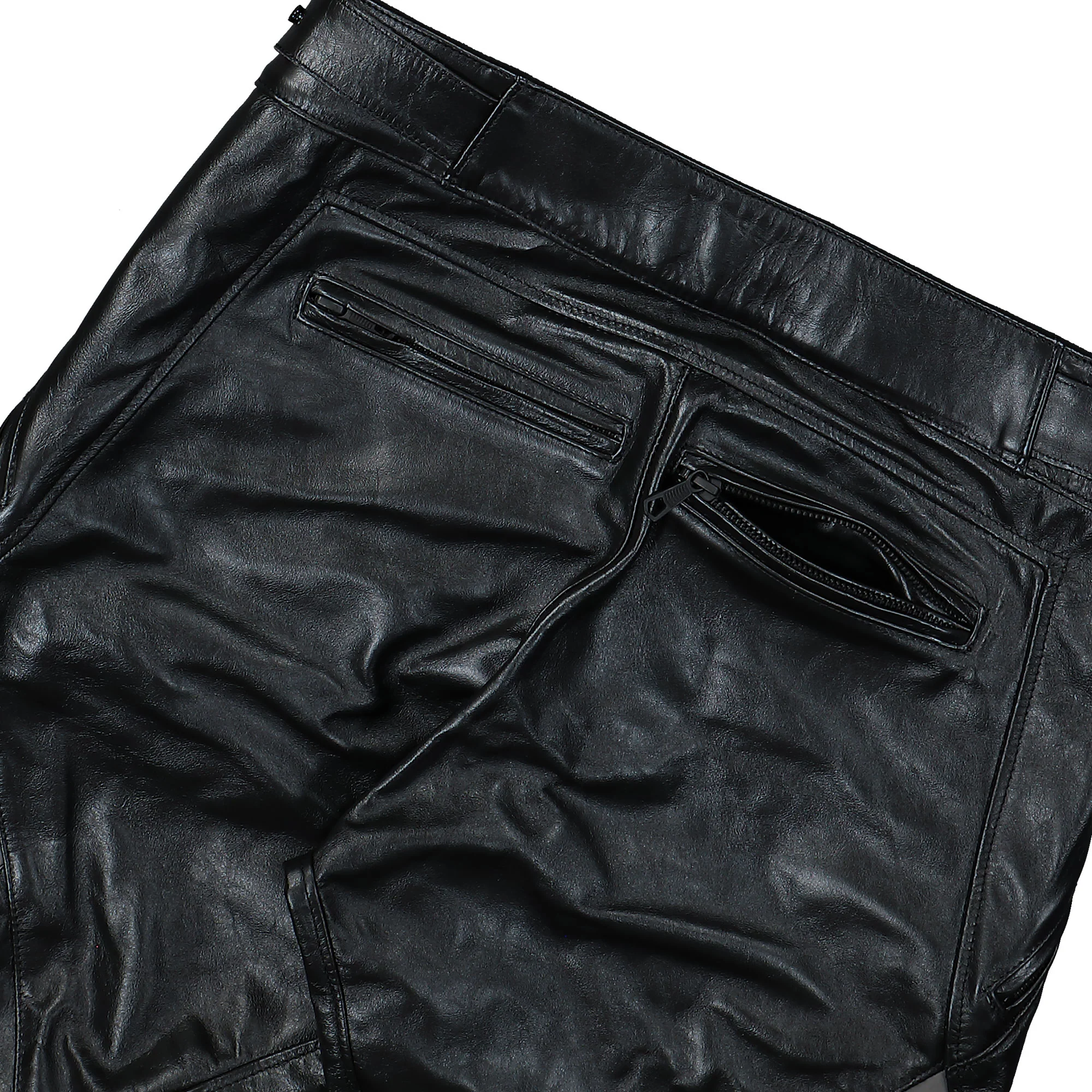 Leather Racer Pants - Image 6