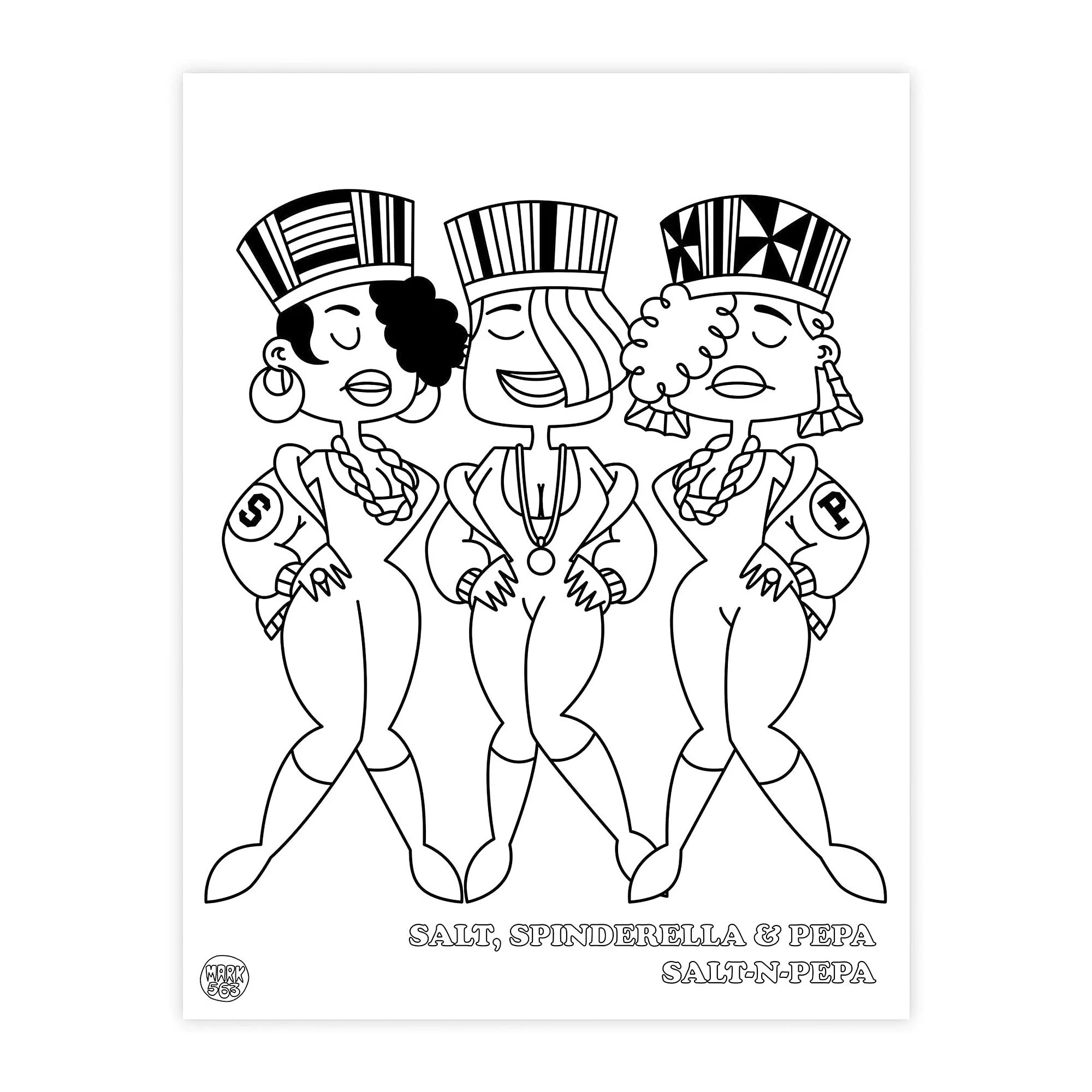 Hip Hop Coloring Book - Image 3