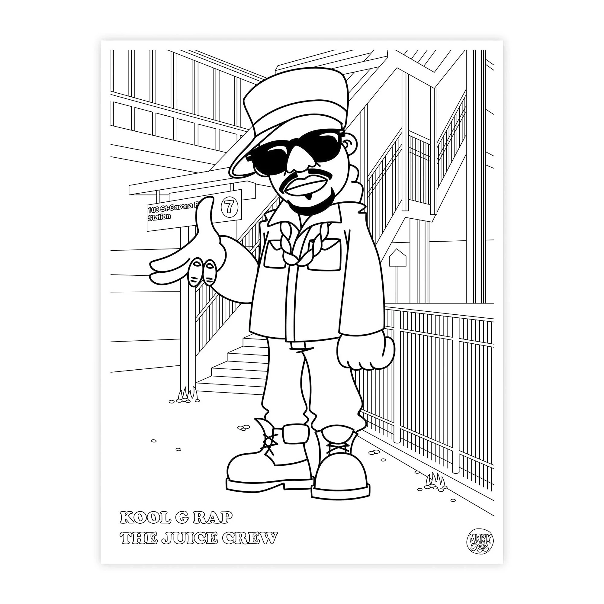 Hip Hop Coloring Book - Image 4