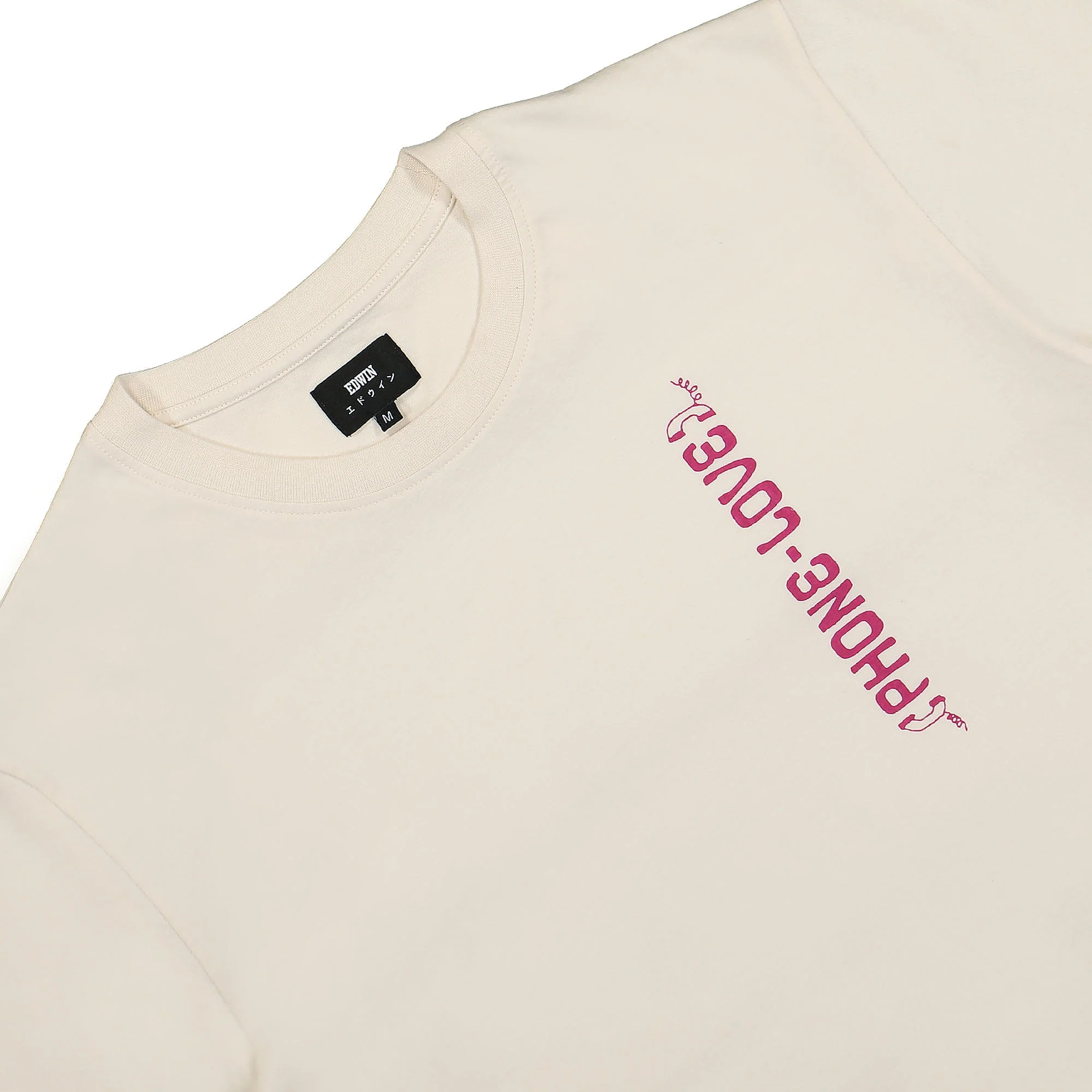 Phone Love Single Jersey T-Shirt - Image 3