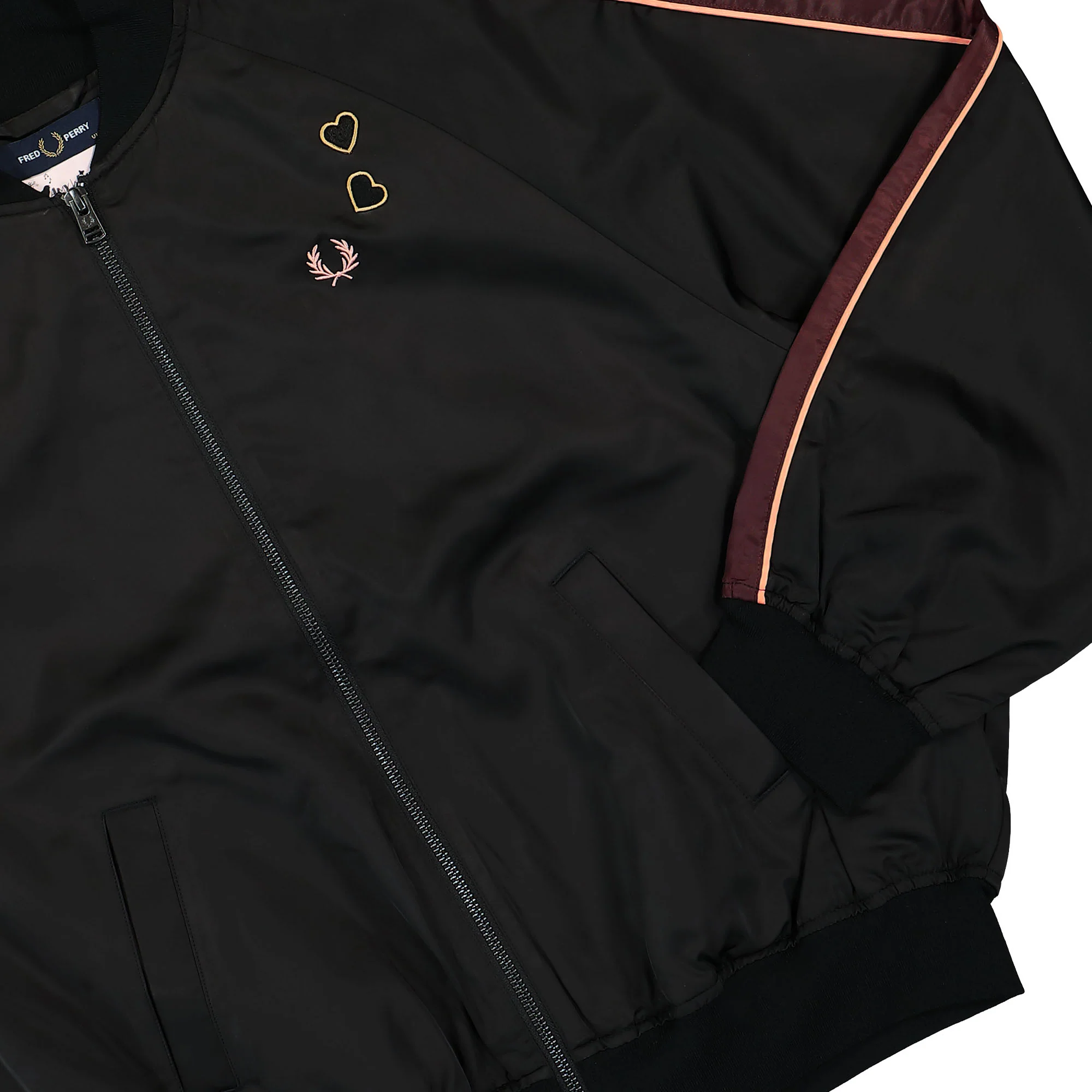 Amy Winehouse Foundation x Fred Perry Printed Lining Bomber Jacket - Image 4