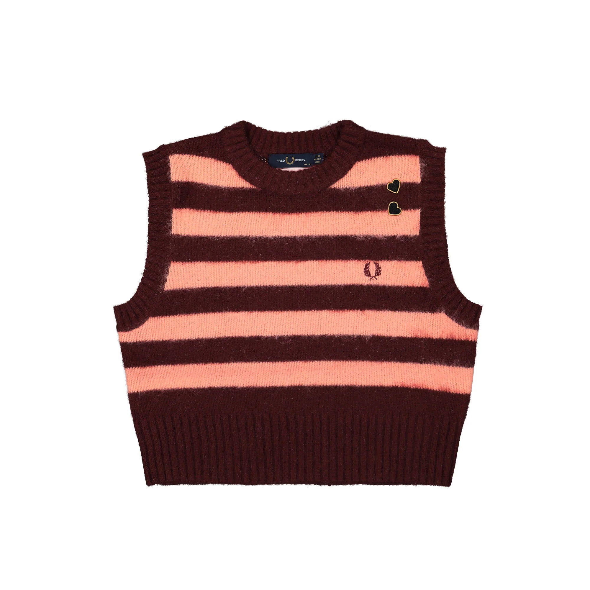 Amy Winehouse Foundation x Fred Perry Striped Knitted Tank