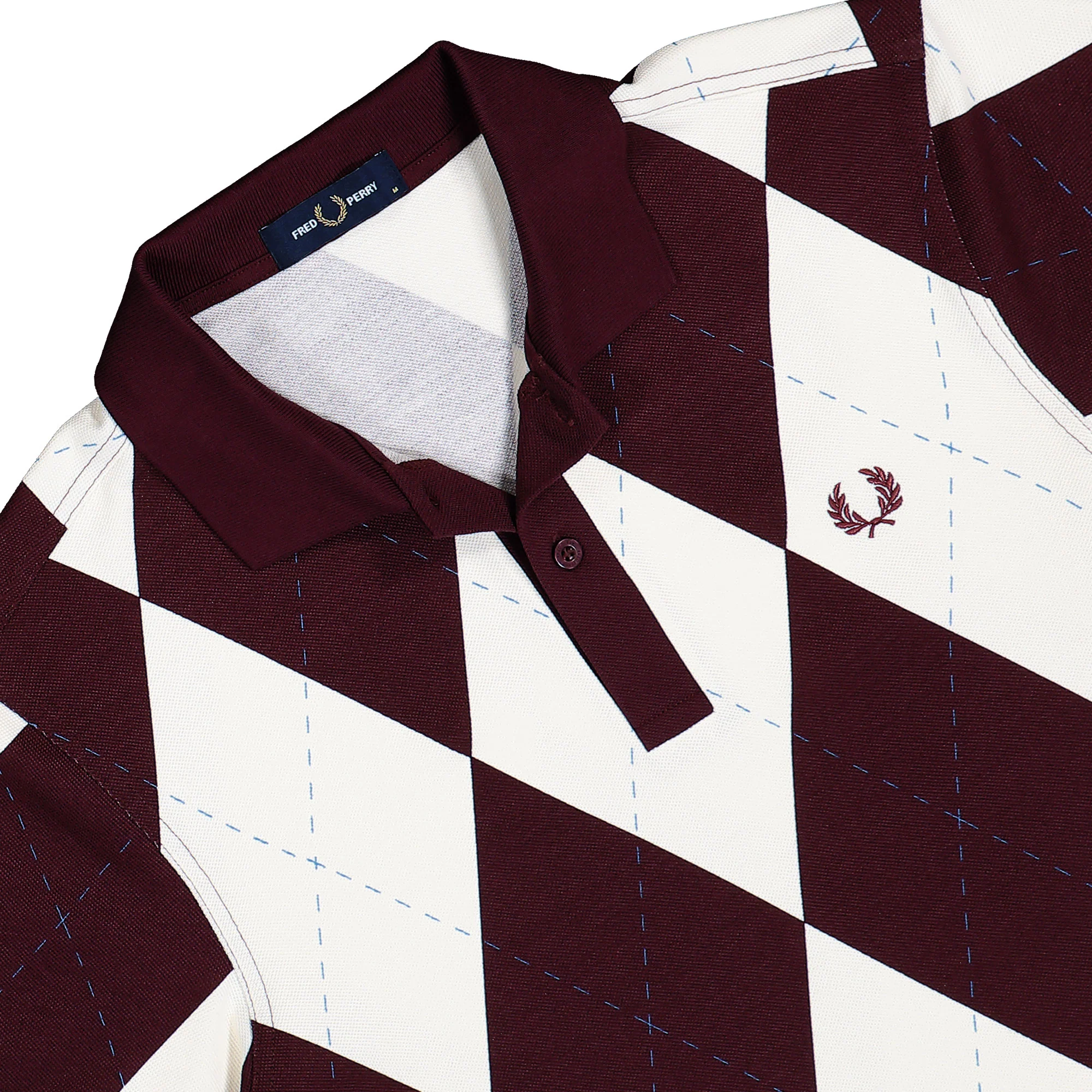 Argyle Print Polo Shirt - Image 4