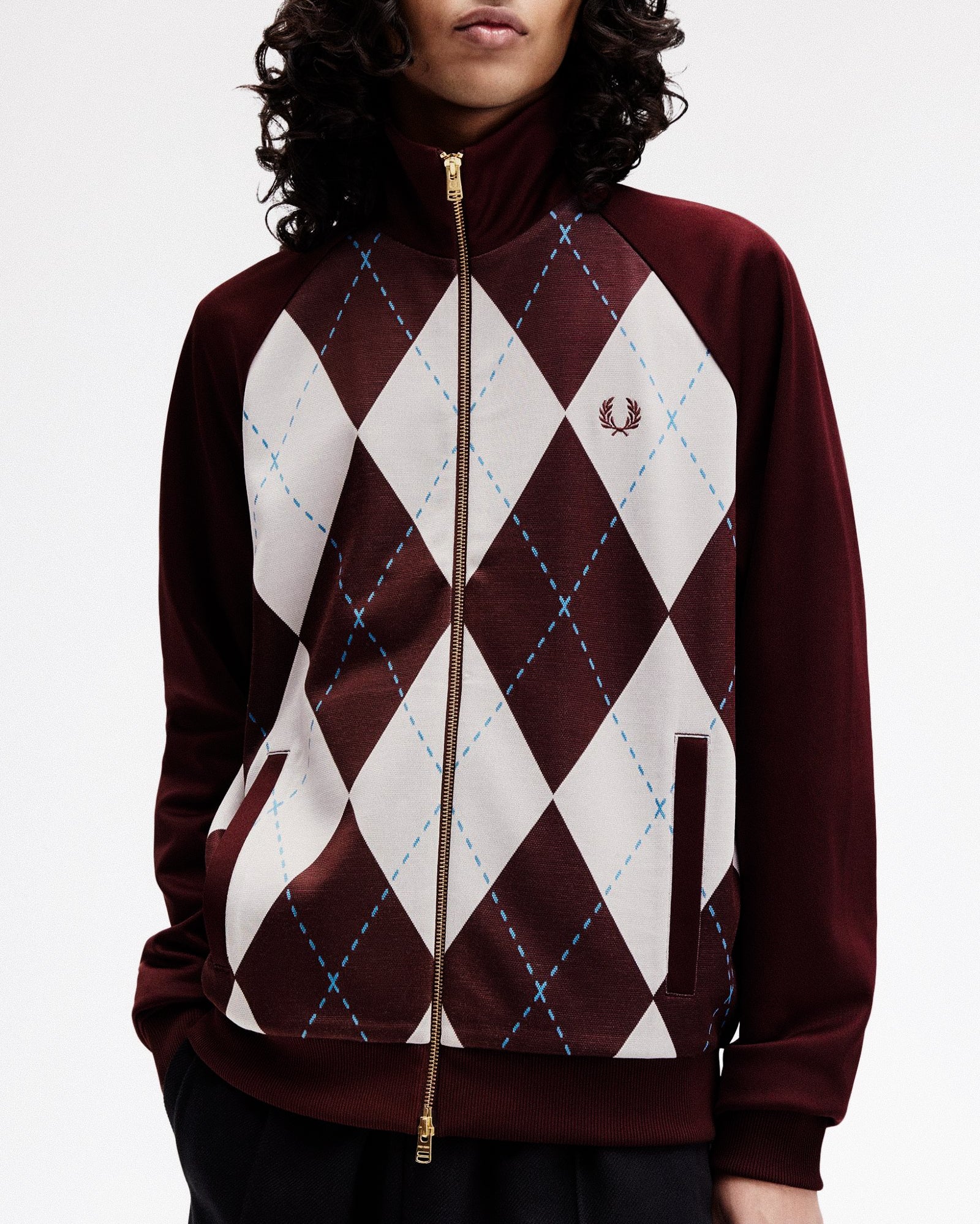 Argyle Track Jacket - Image 3
