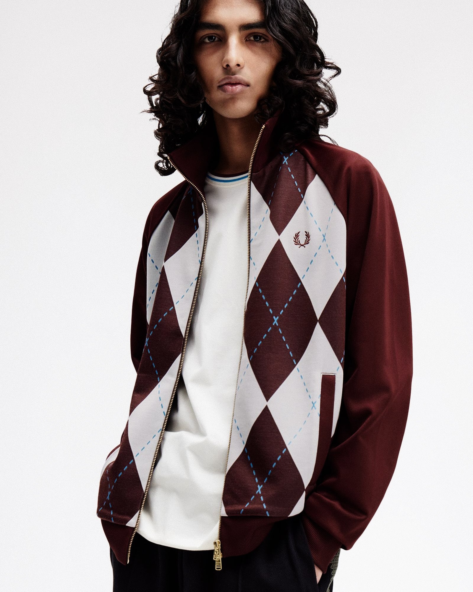 Argyle Track Jacket - Image 4