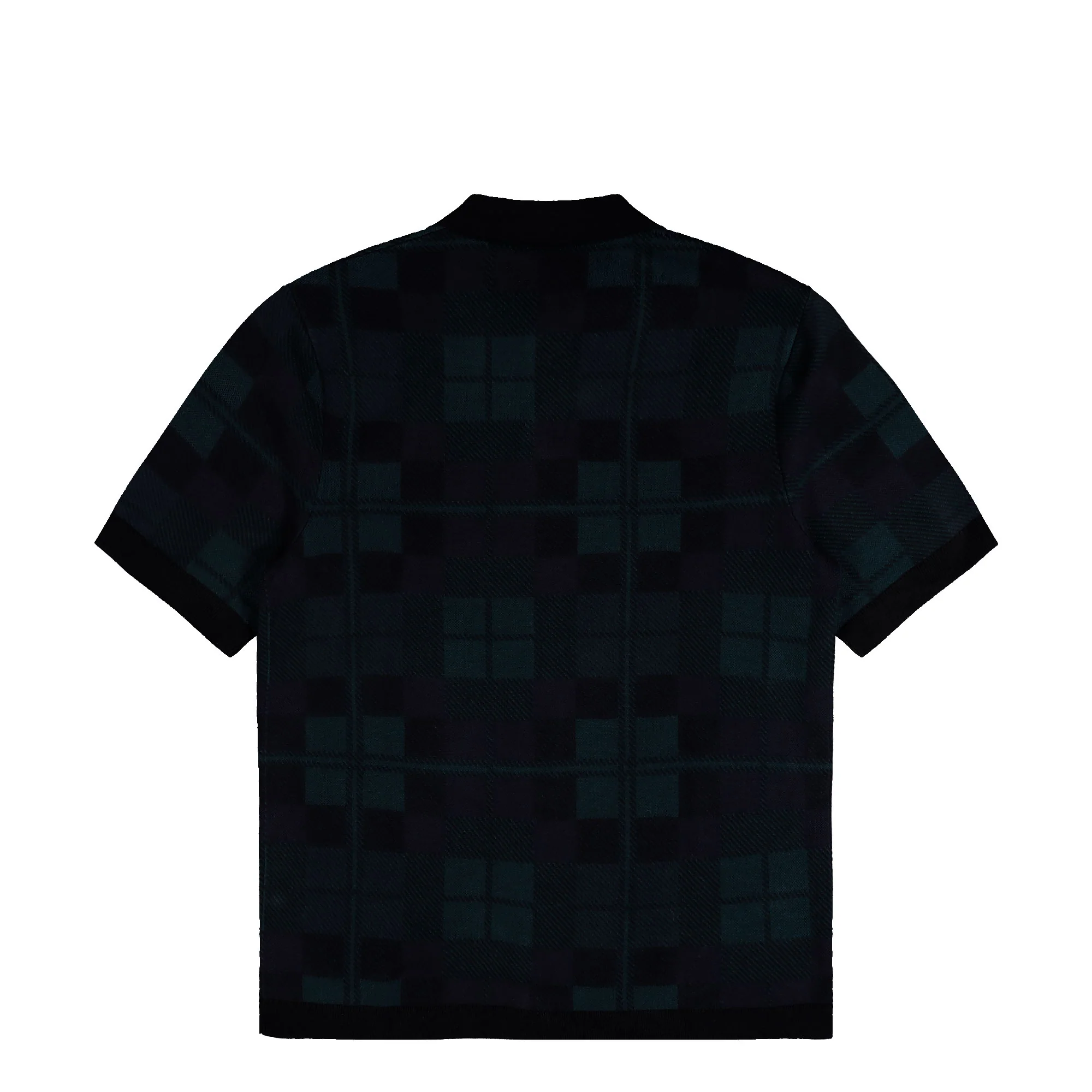 Black Watch Tartan Knit Shirt - Image 2