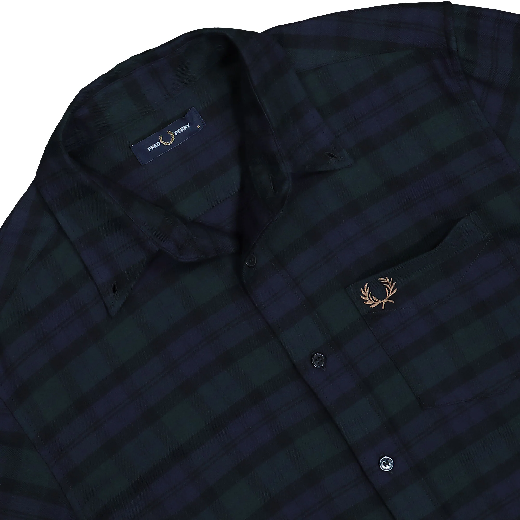 Blackwatch Tartan Brushed Twill - Image 3