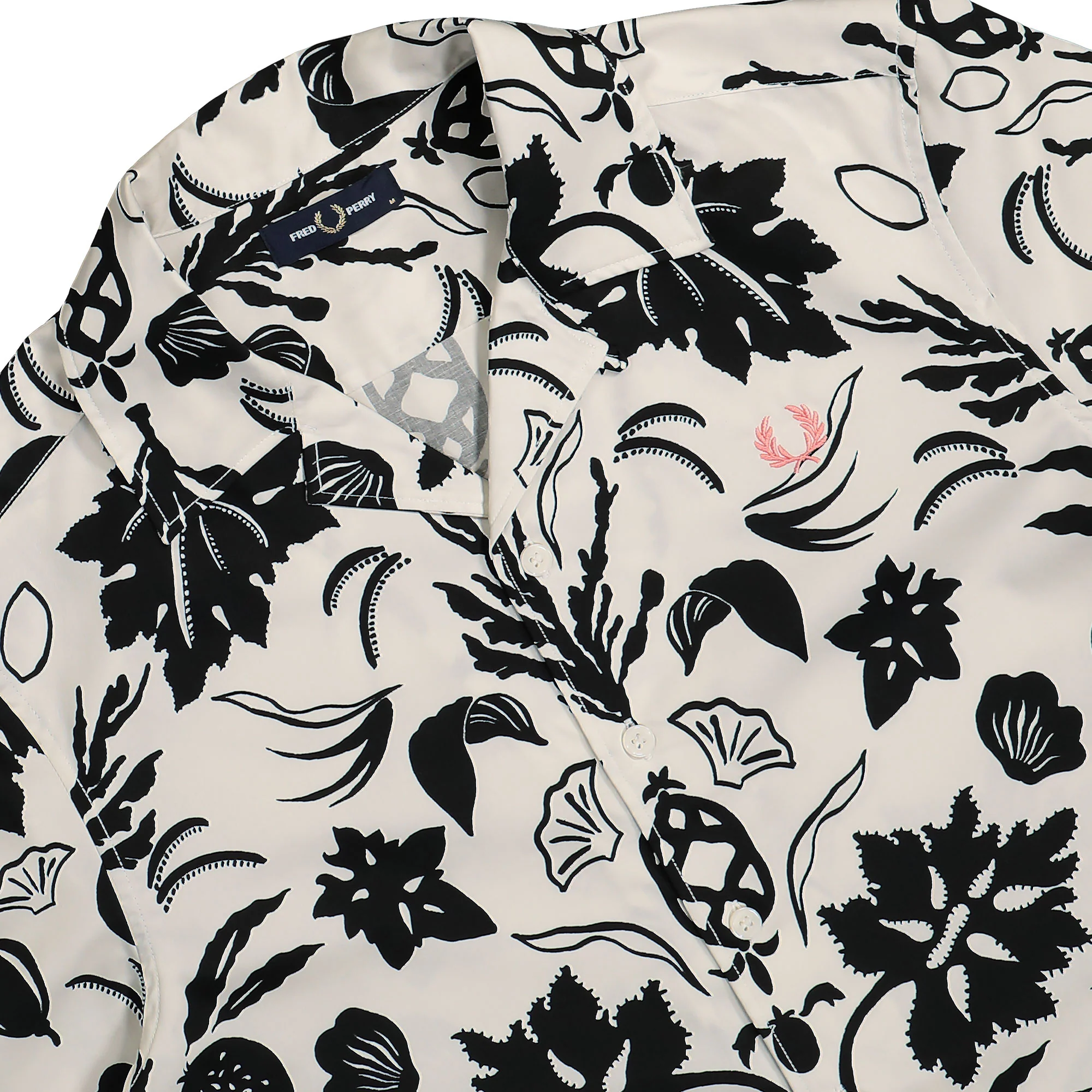 Botanical Print Revere Collar - Image 6