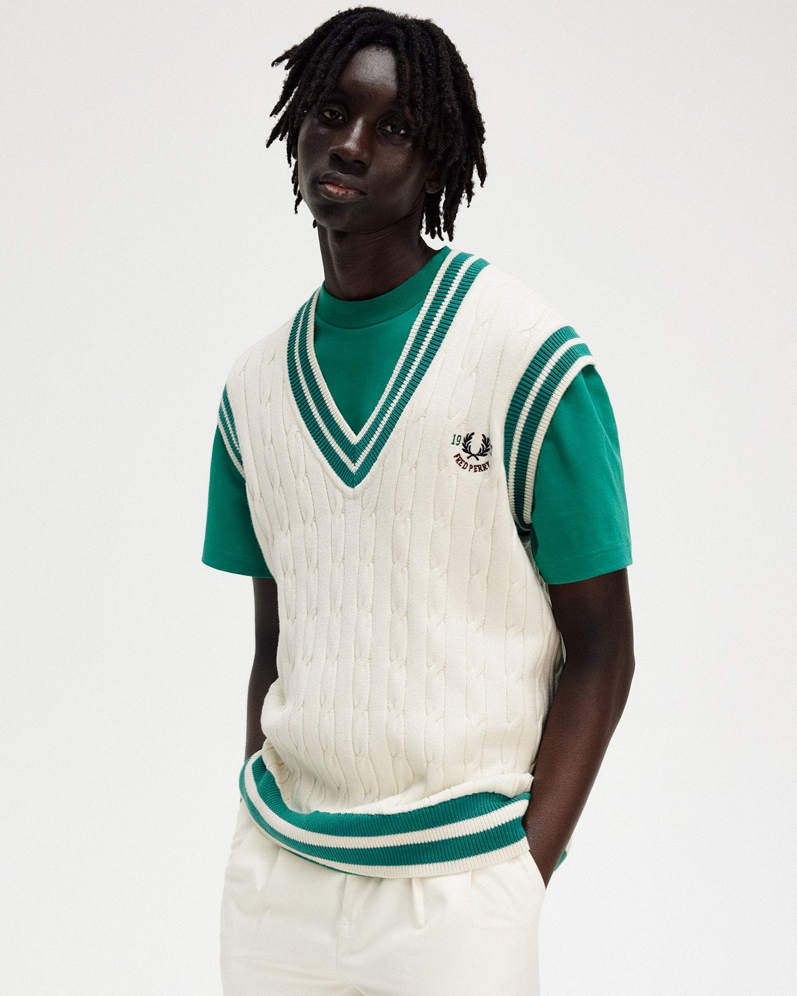 Cable Knit Tennis Tank - Image 3