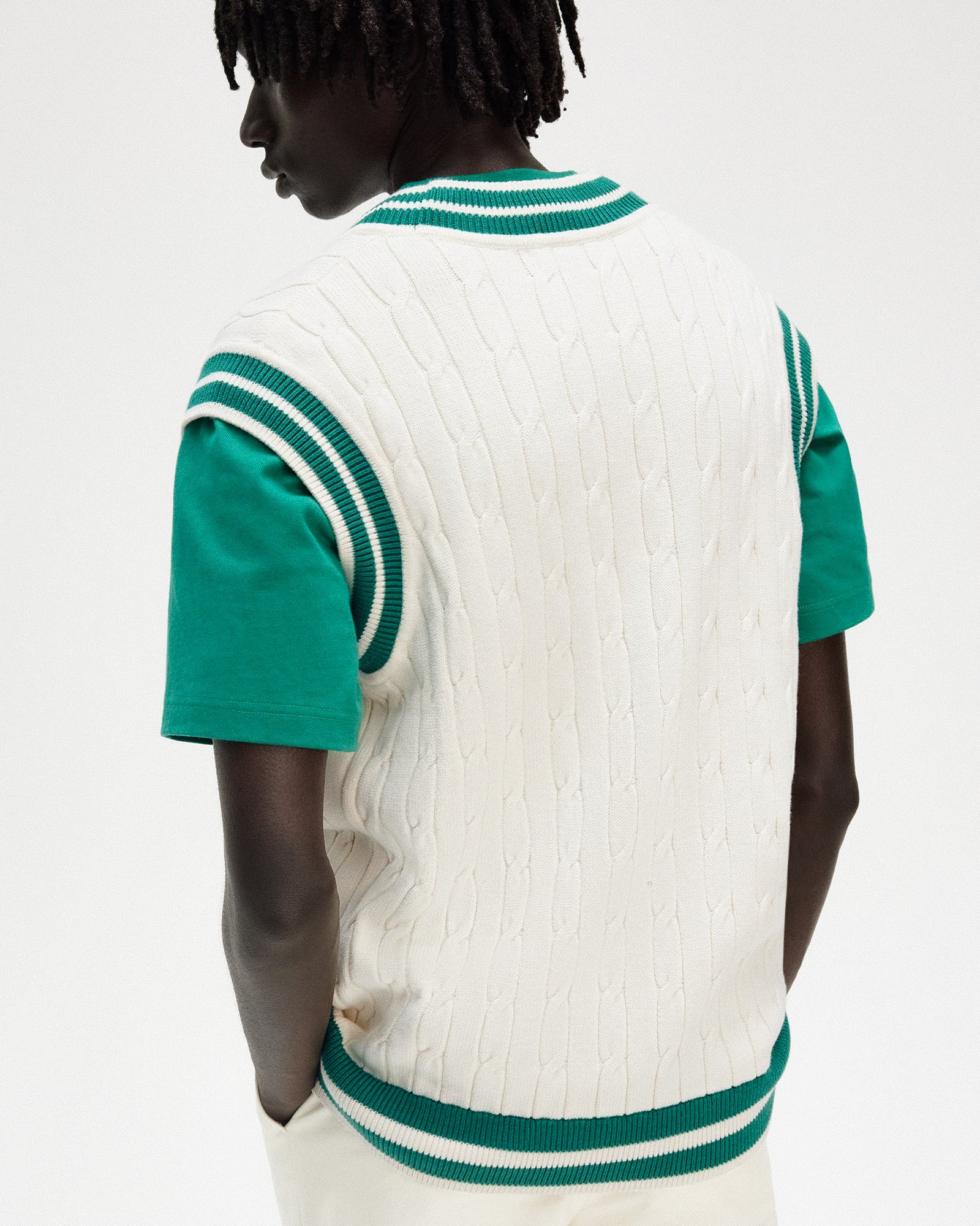 Cable Knit Tennis Tank - Image 4