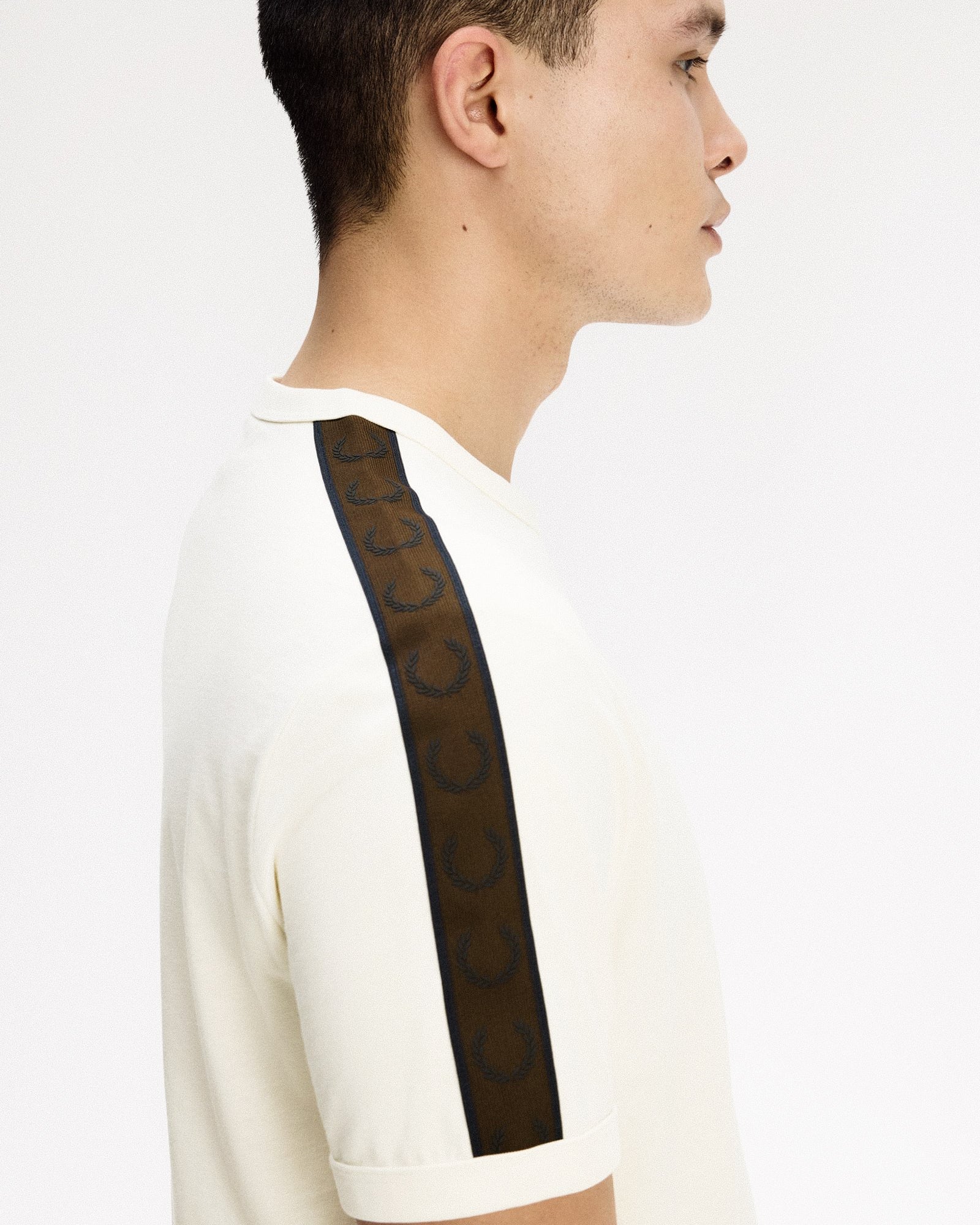 Contrast Tape Ringer T-Shirt - Image 4