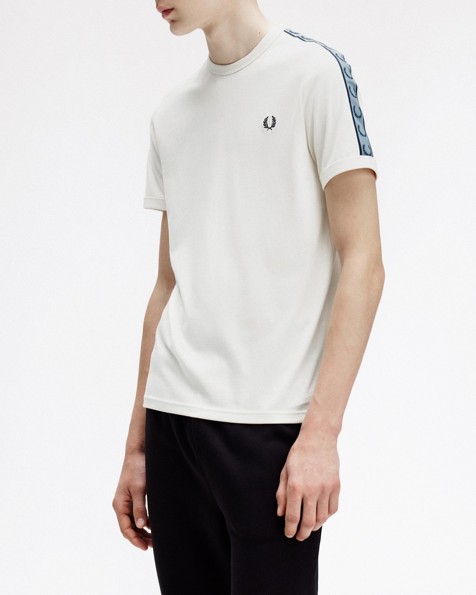 Contrast Tape Ringer T-Shirt - Image 4
