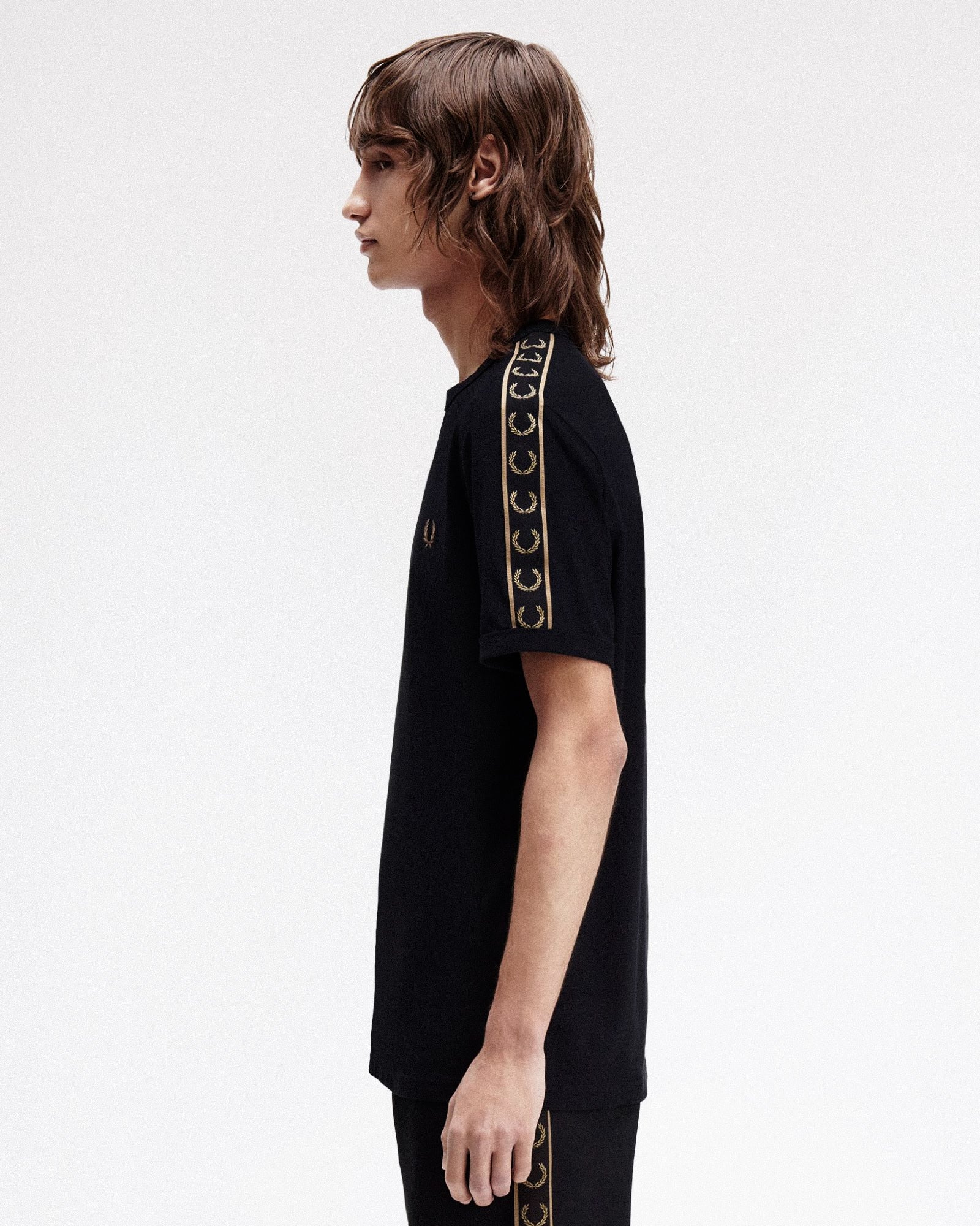 Contrast Tape Ringer T-Shirt - Image 4