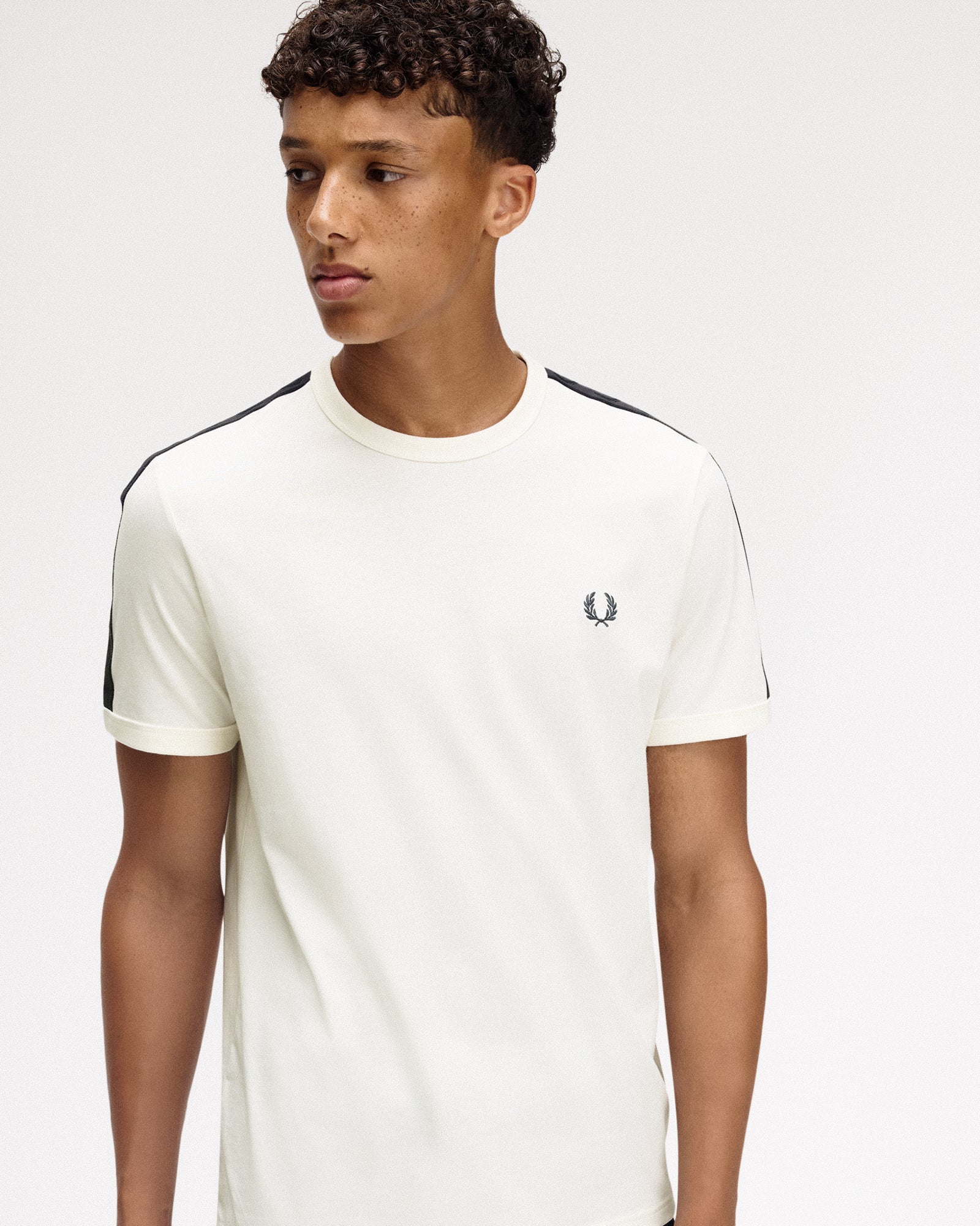Contrast Tape Ringer T-Shirt - Image 3