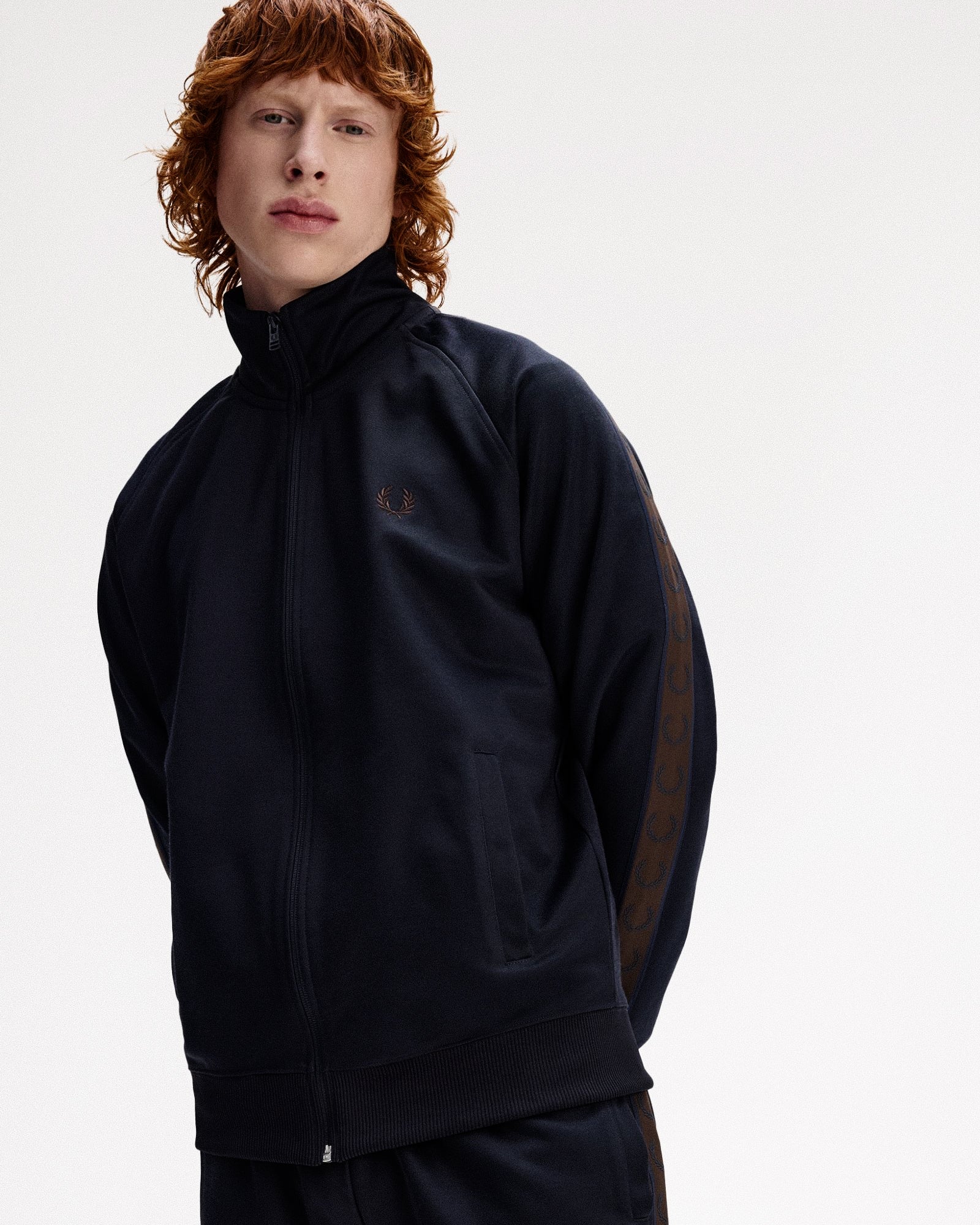 Contrast Tape Track Jacket - Image 3