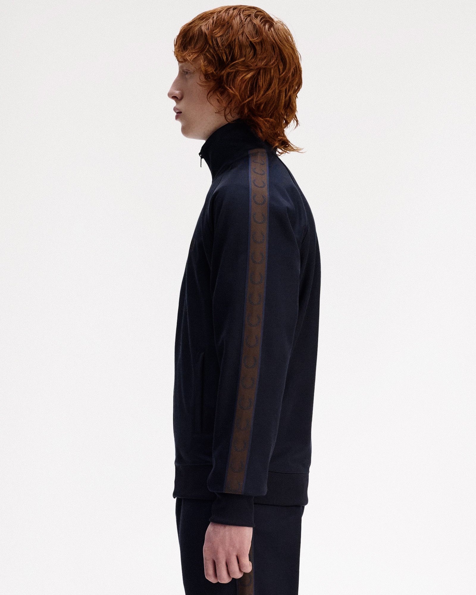 Contrast Tape Track Jacket - Image 4