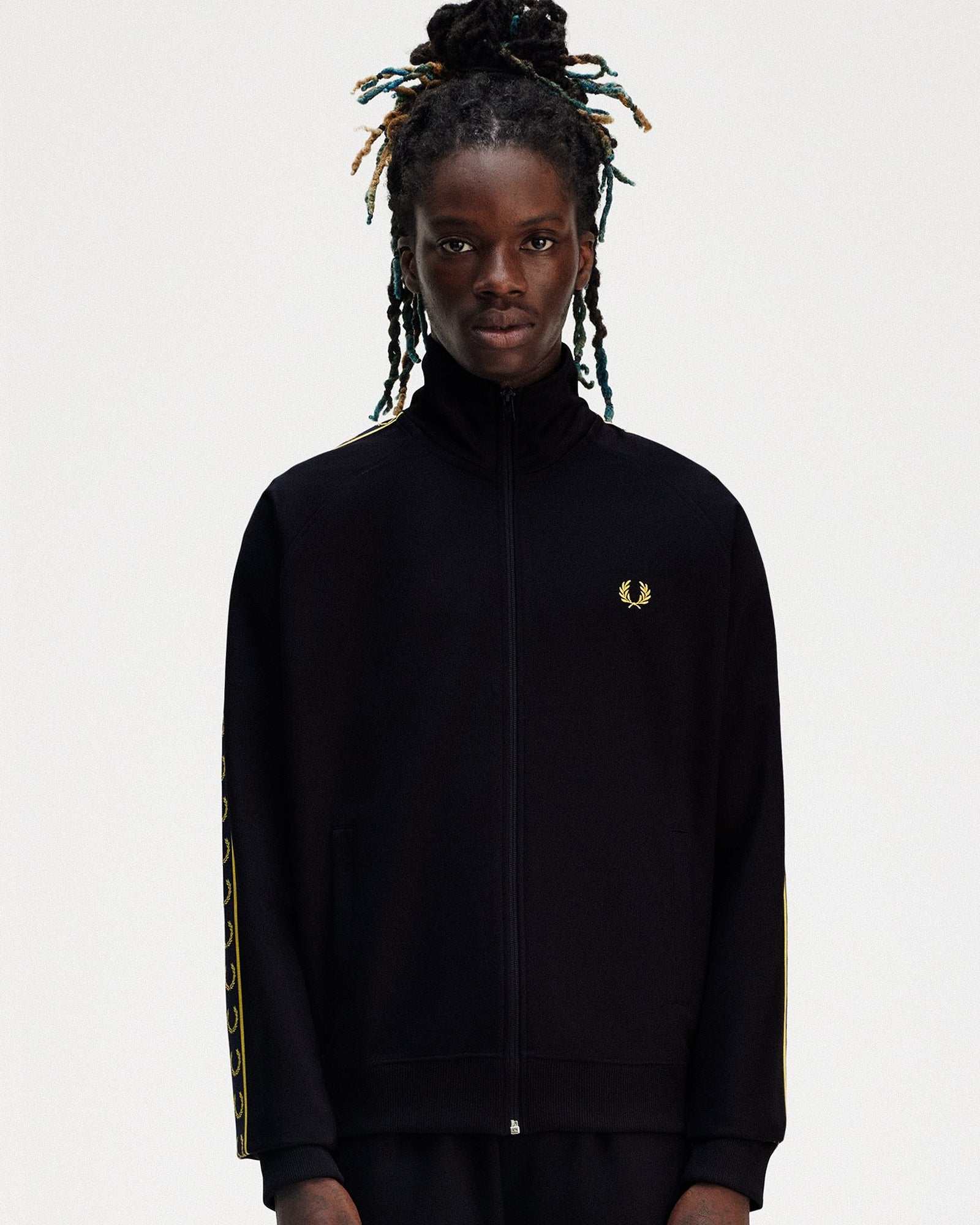 Contrast Tape Track Jacket - Image 3