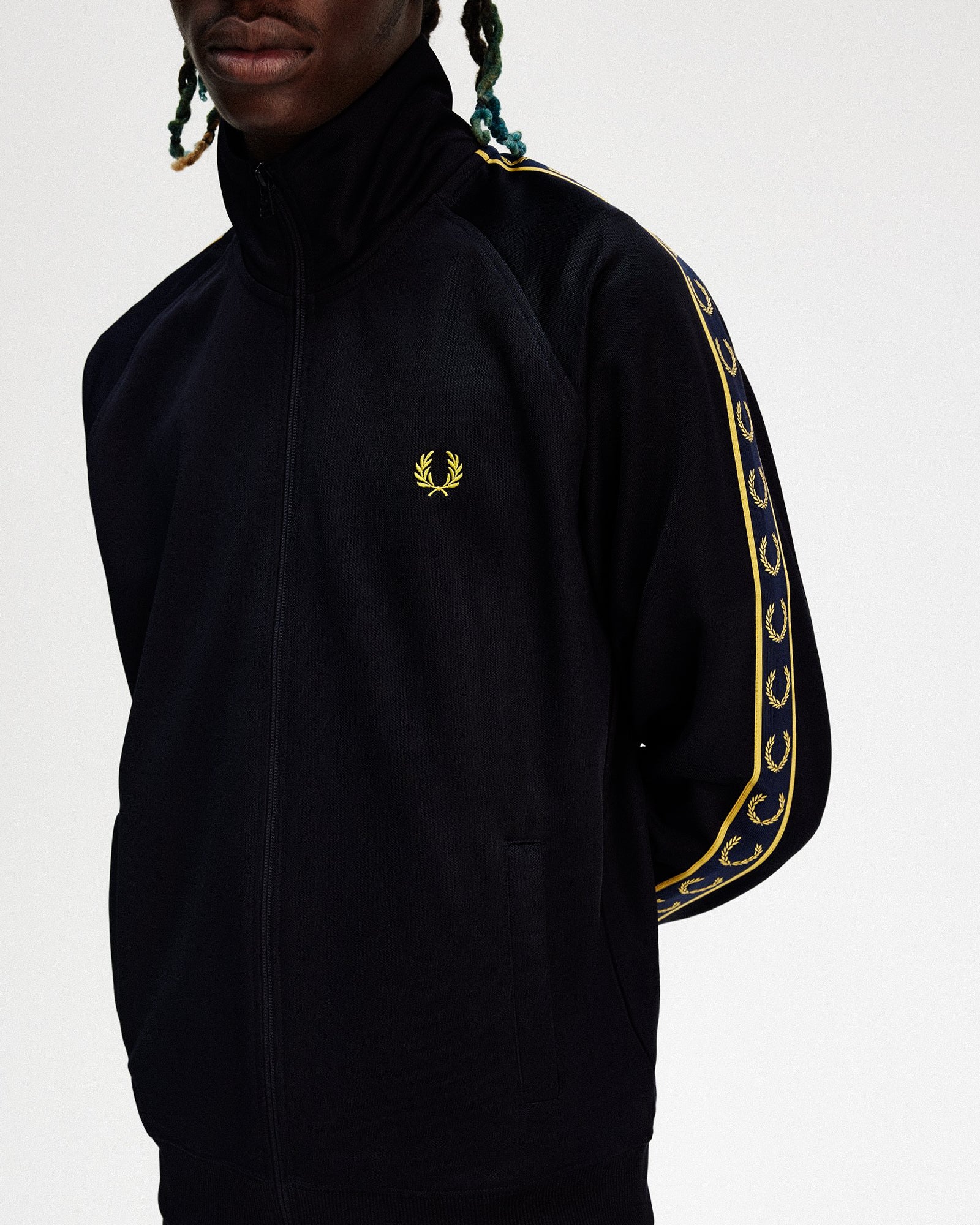 Contrast Tape Track Jacket - Image 4