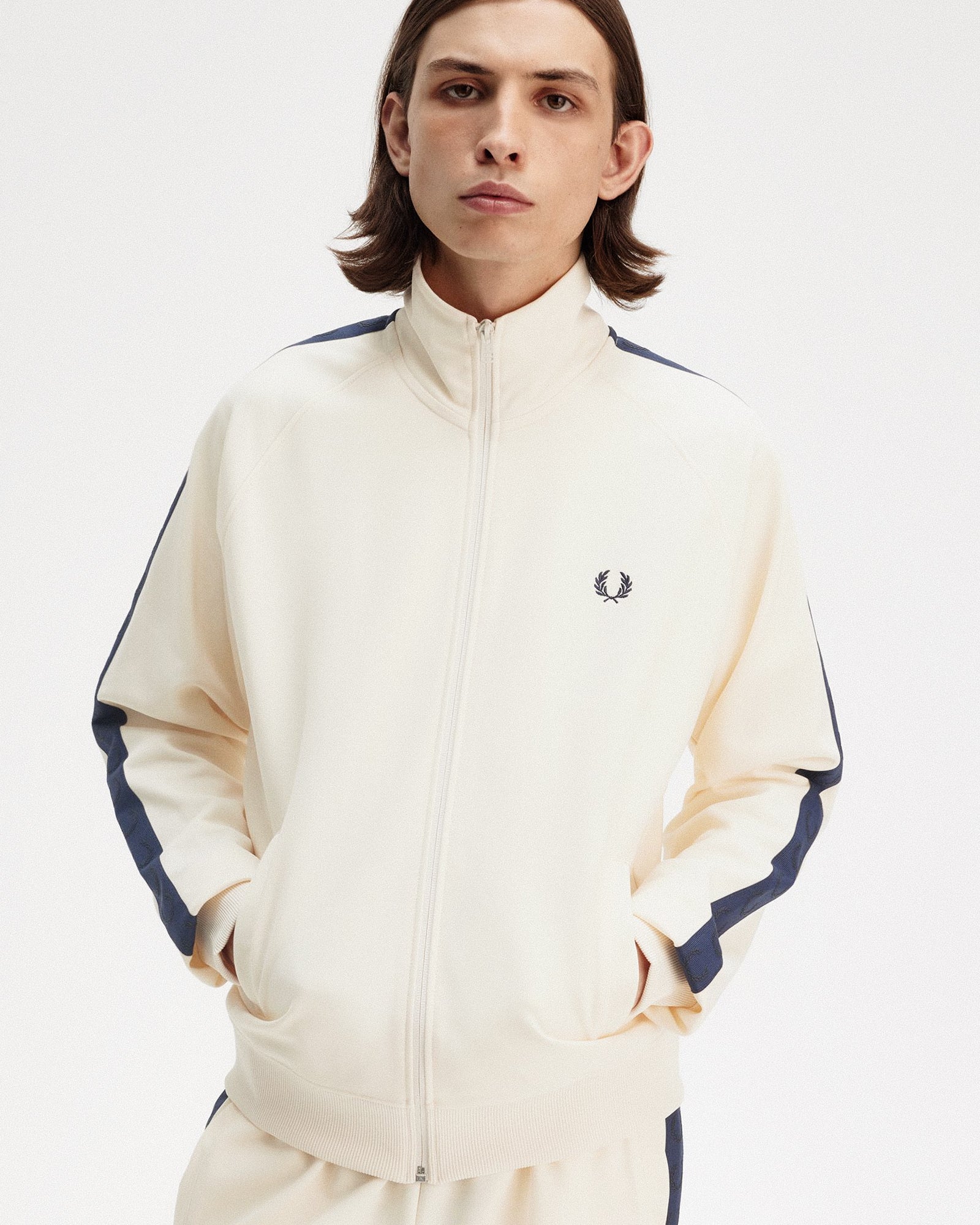 Contrast Tape Track Jacket - Image 3