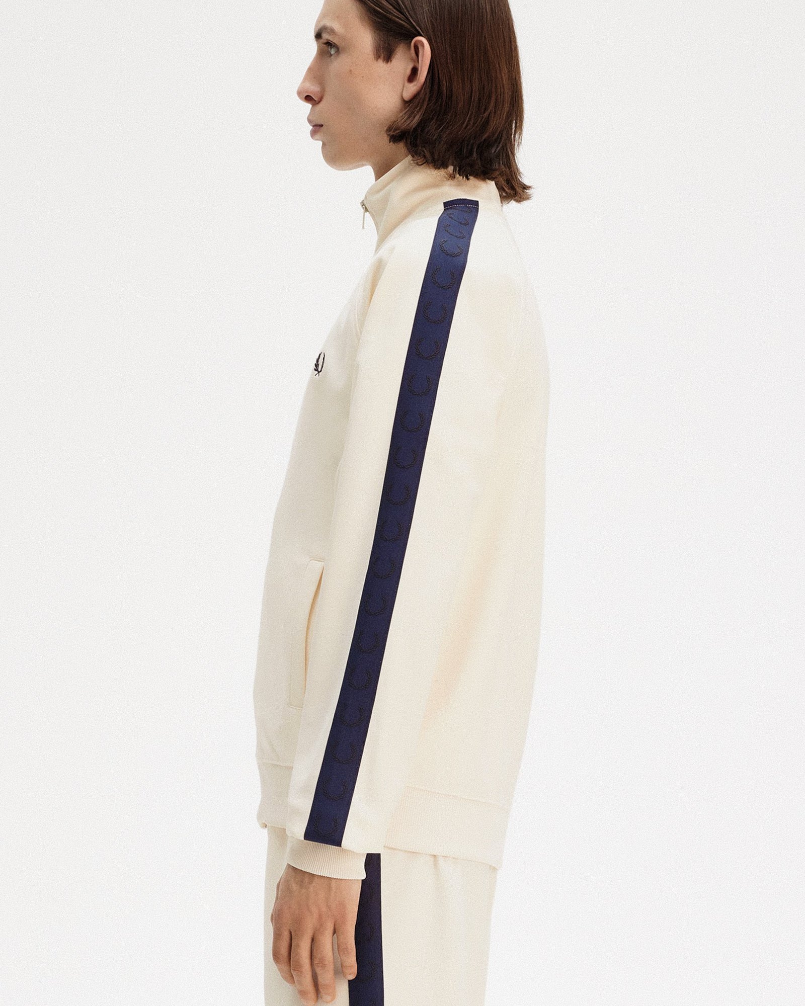 Contrast Tape Track Jacket - Image 4