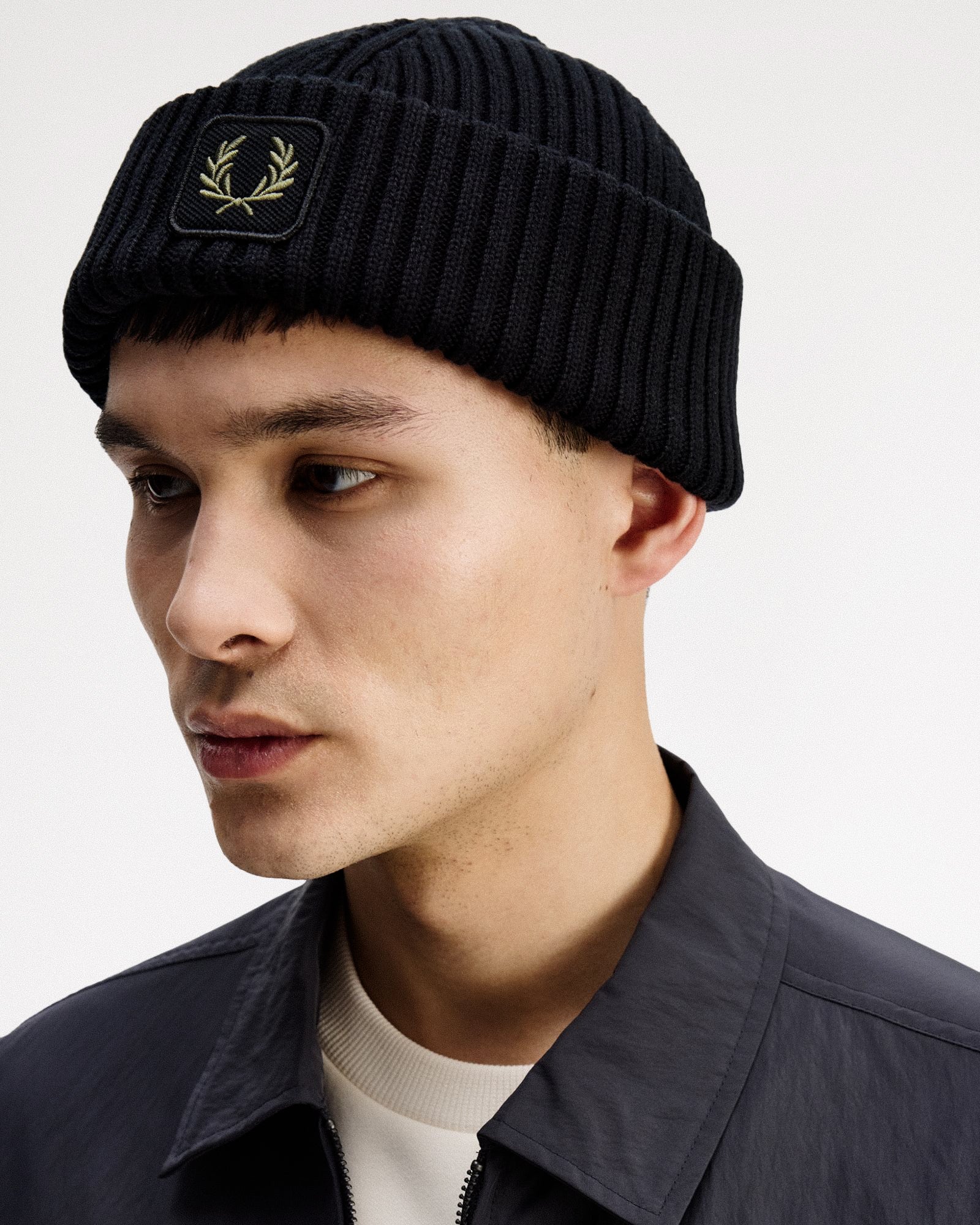 Cotton Ribbed Beanie - Image 3