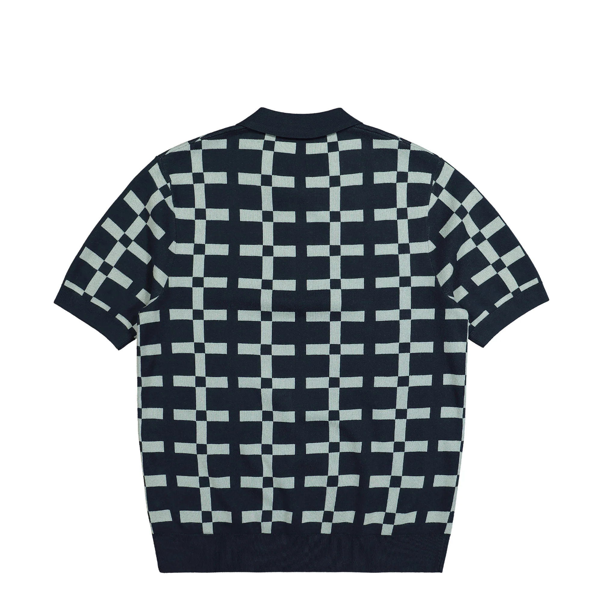 Geometric Jacquard Knit Shirt - Image 2