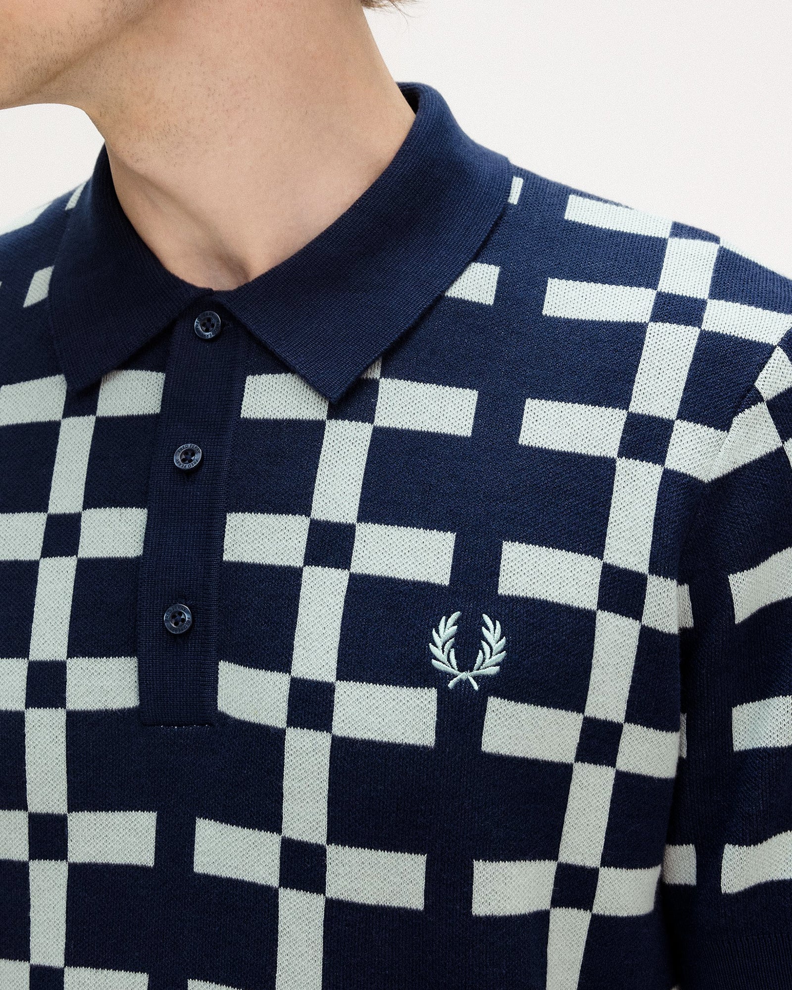 Geometric Jacquard Knit Shirt - Image 5