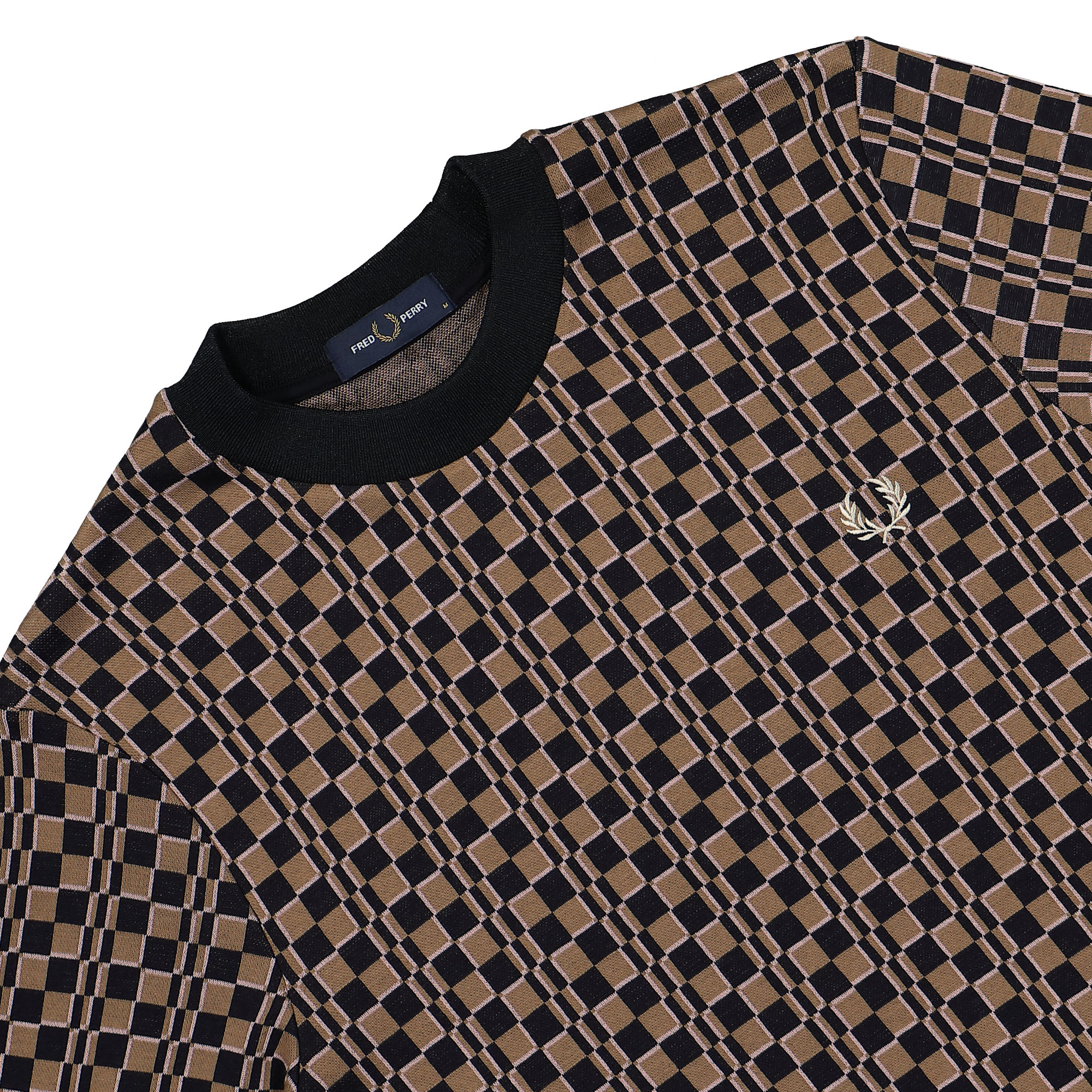 Glitch Chequerboard T-Shirt - Image 3