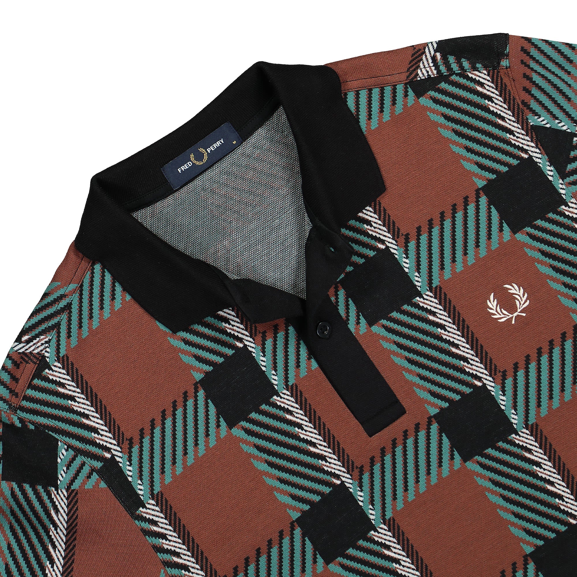 Glitch Tartan Polo Shirt - Image 3