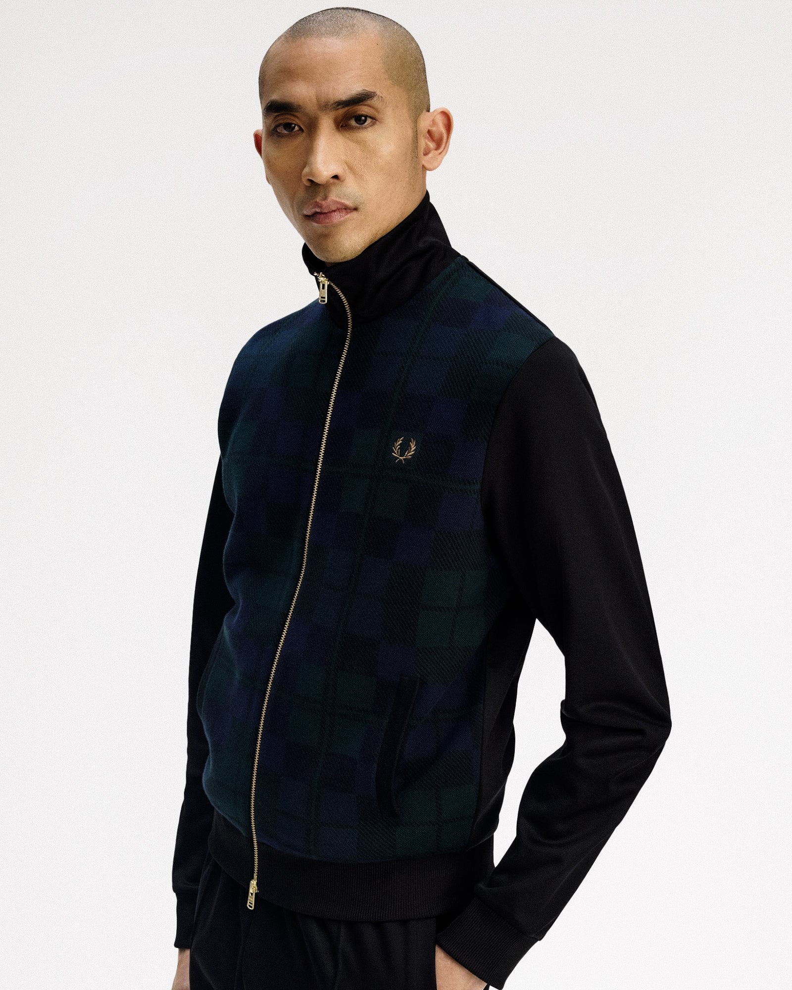 Knitted Front Track Jacket - Image 3