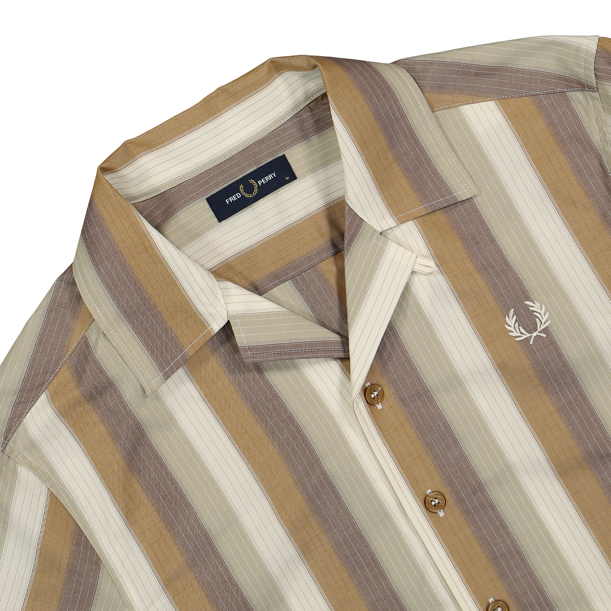 Ombre Stripe Revere Collar Shirt - Image 3