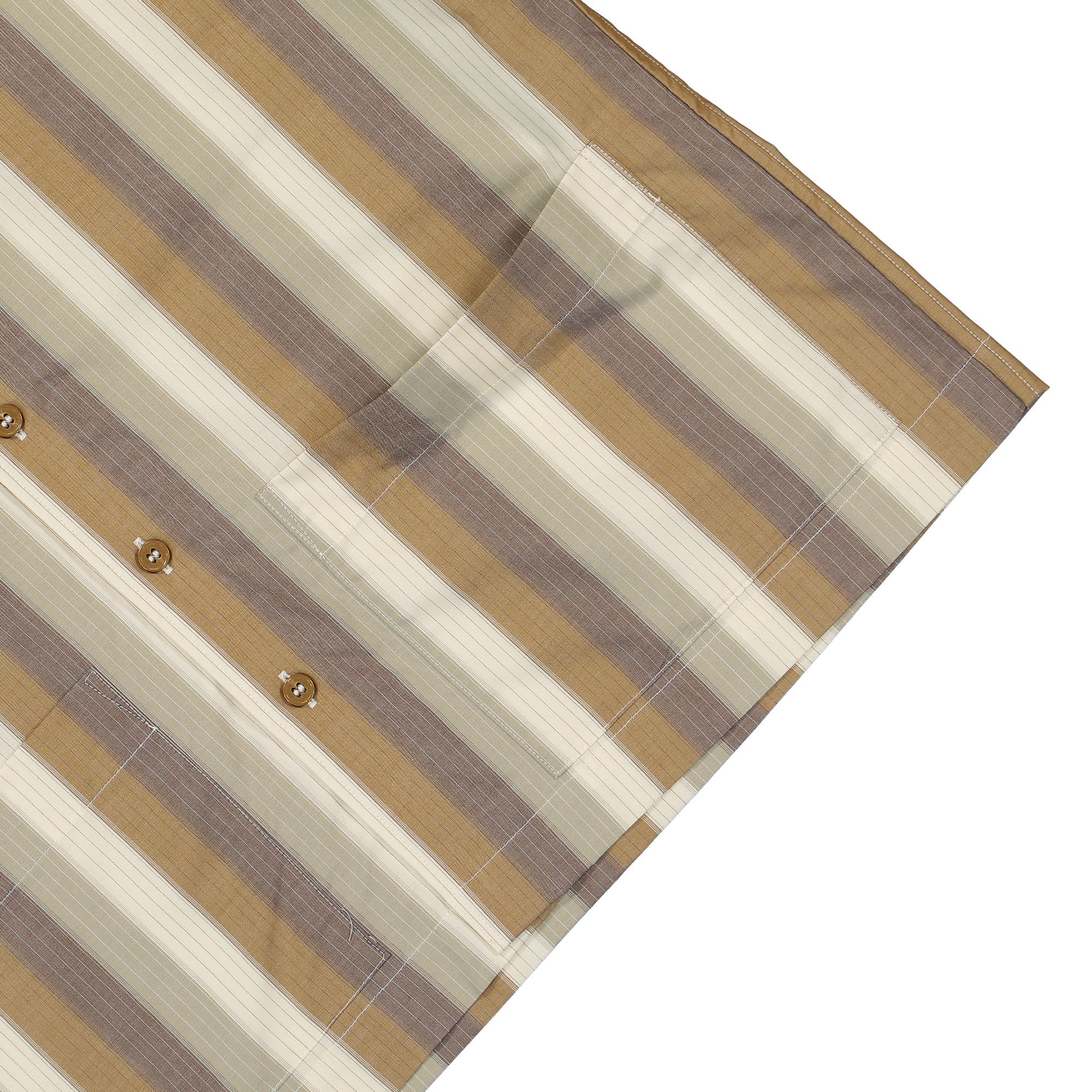 Ombre Stripe Revere Collar Shirt - Image 4