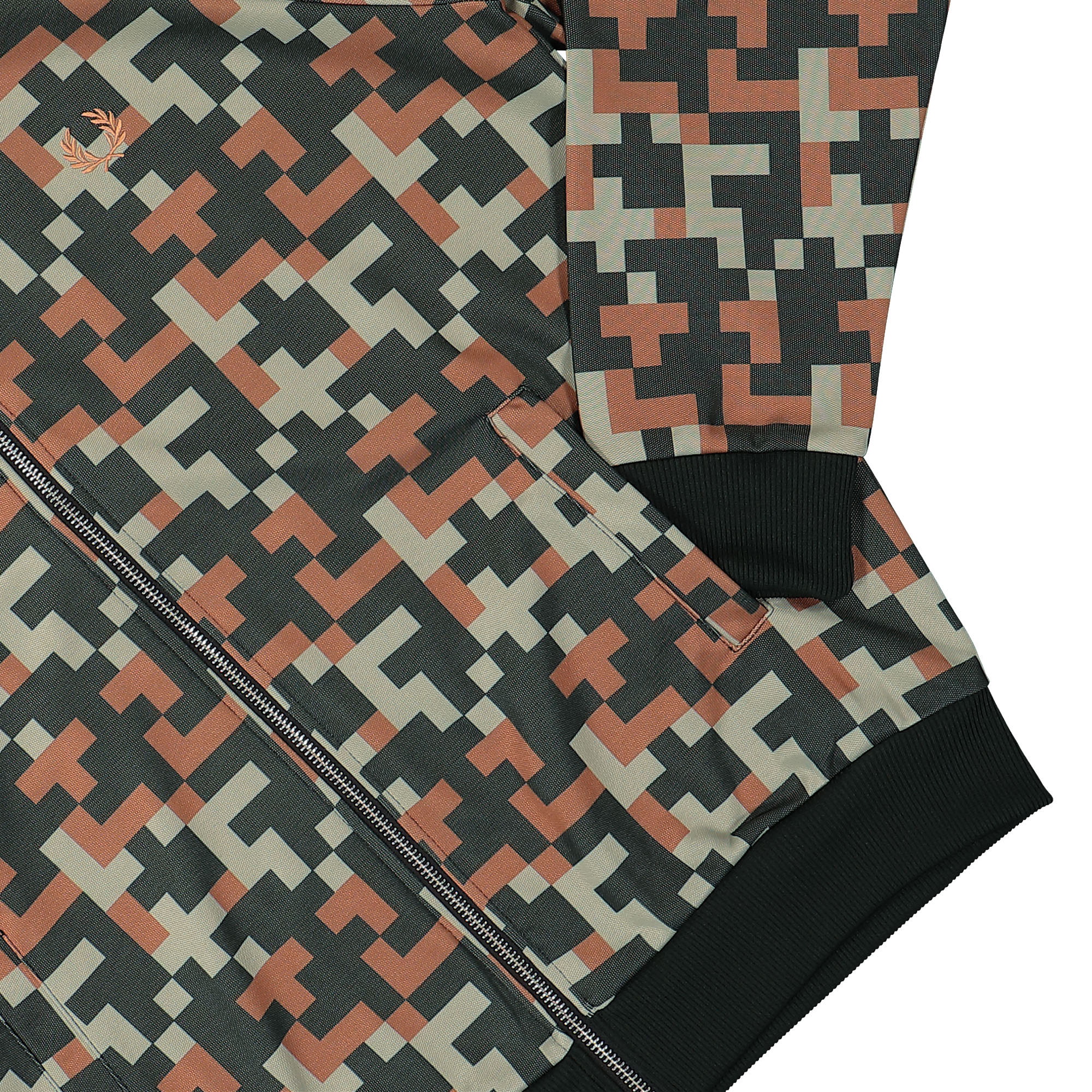 Pixel Print Track Jacket - Image 4
